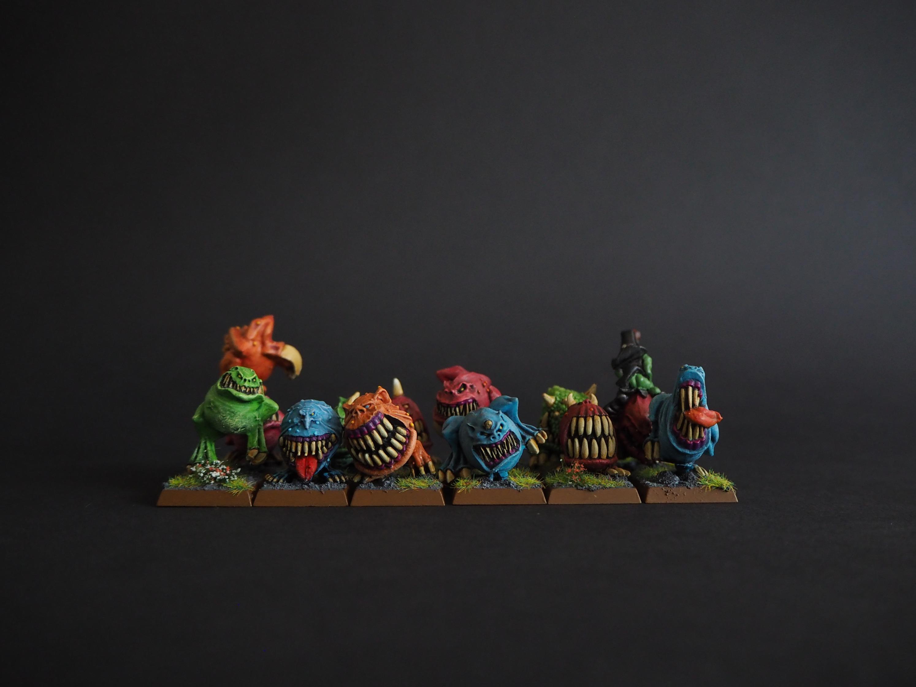 Commissiofantasypainters, Destruction, Gloomspite Gitz, Orcs And Goblins, Warhammer Age Of Sigmar, Warhammer Fantasy