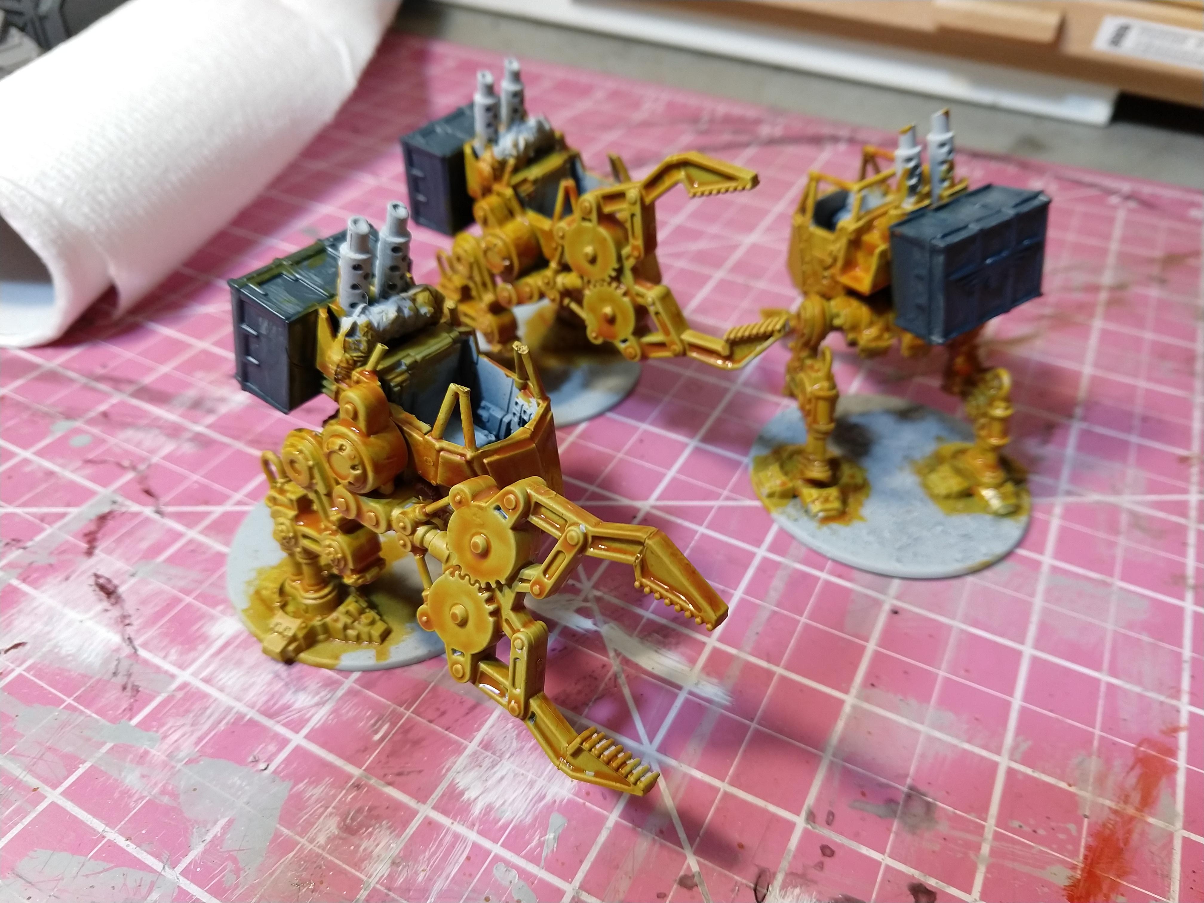 Contrast, Contrast Paints, Powerlifter, Sentinel