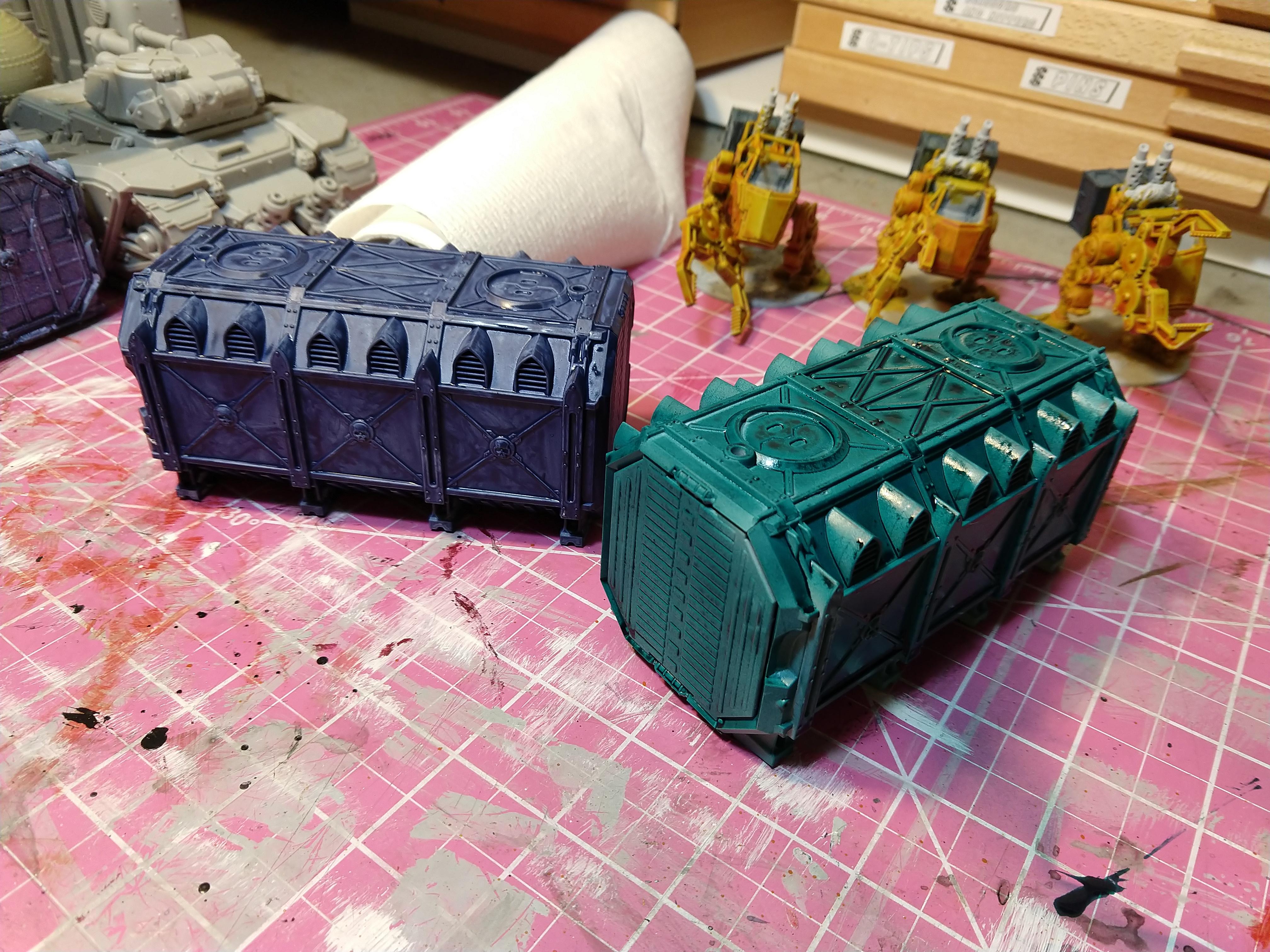 Contrast, Contrast Paints, Powerlifter, Sentinel