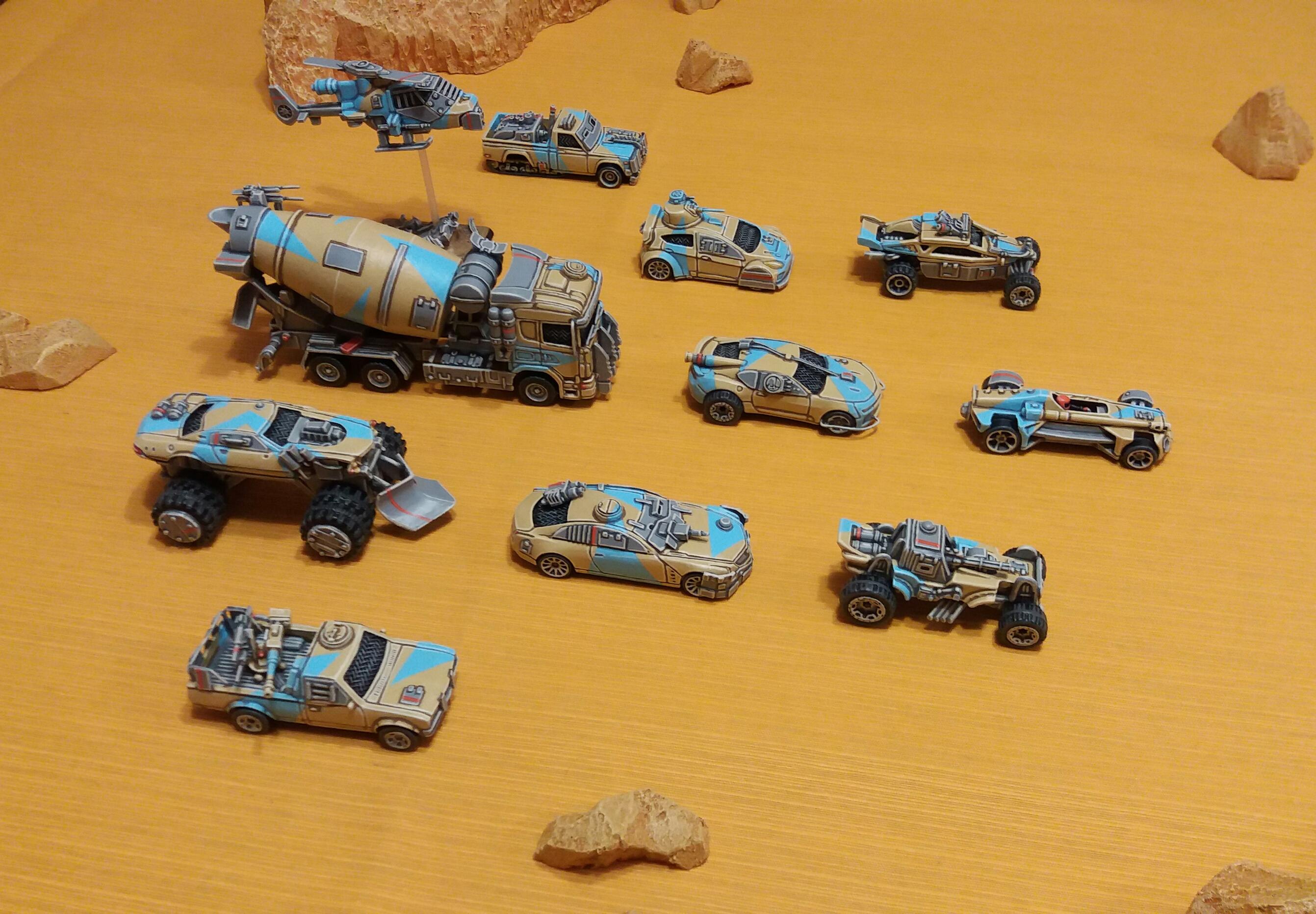 Car Combat, Cars, Gaslands, Hot Wheels, Warband