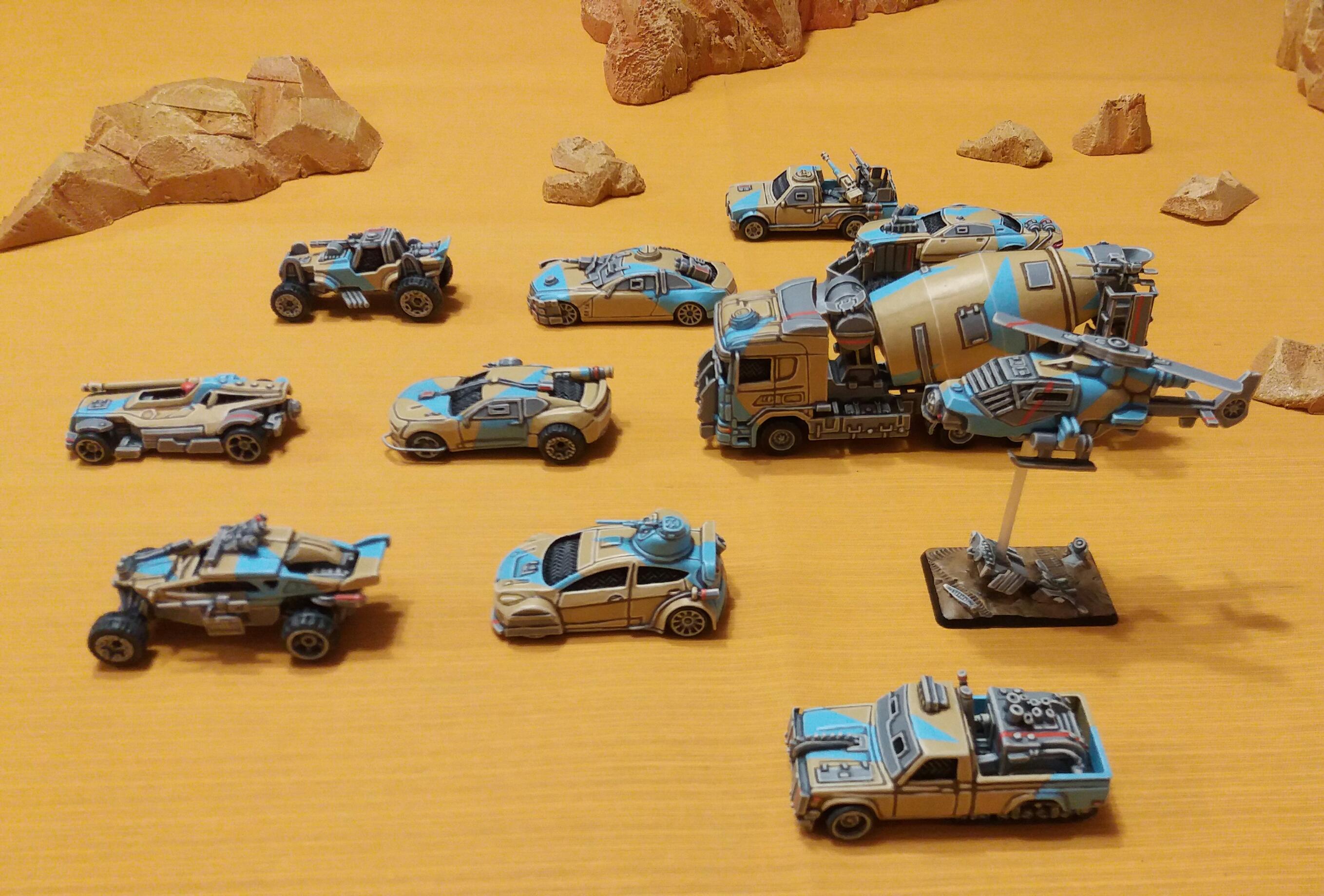 Car Combat, Cars, Gaslands, Hot Wheels, Warband