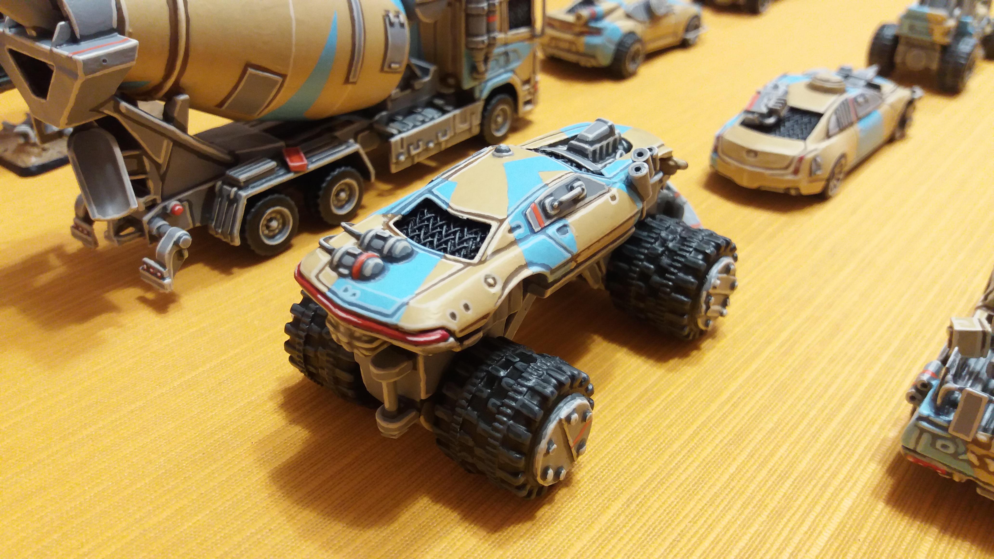 Car Combat, Cars, Gaslands, Hot Wheels, Warband