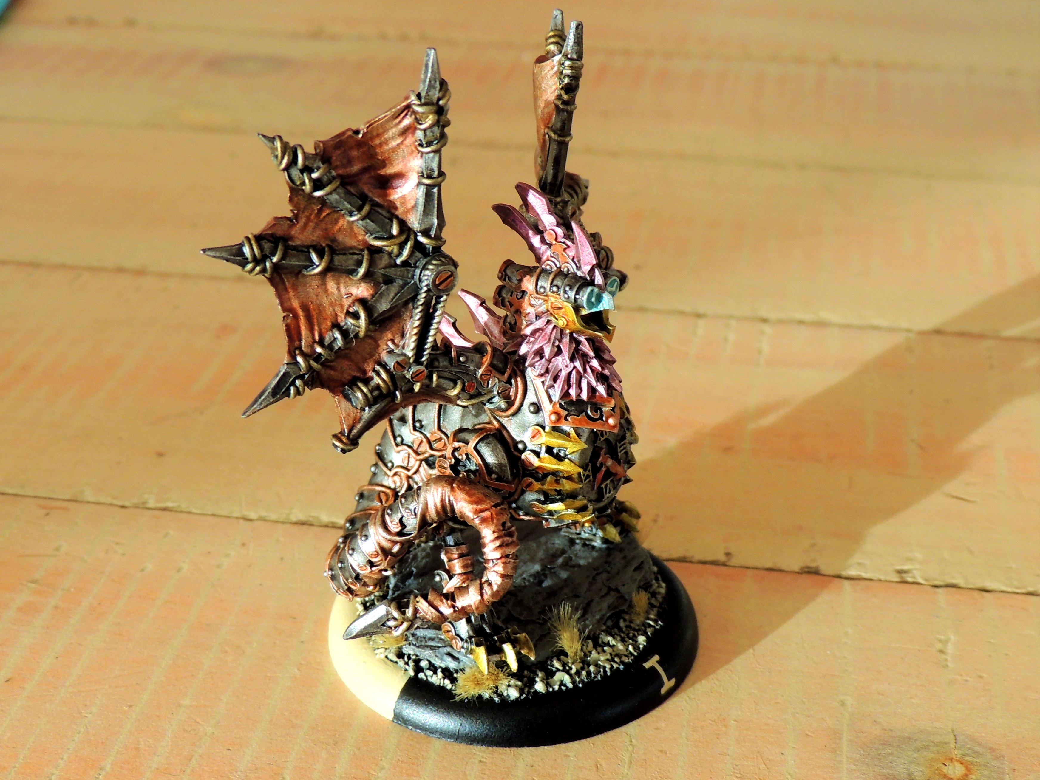 Clockatrice, Grymkin, Hordes, Privateer Press, Warmachine