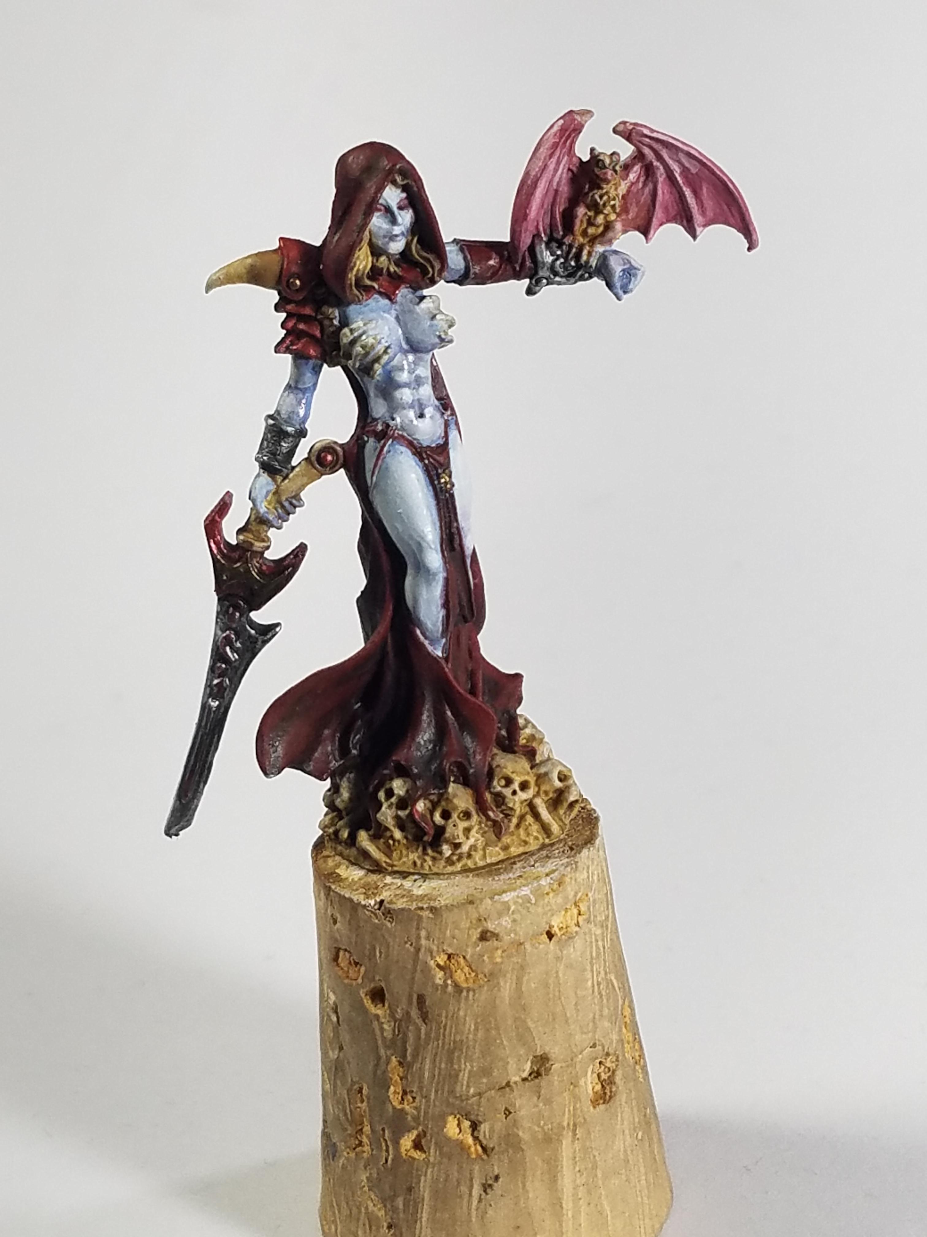 Impractical Armor, Necromancer, Reaper, Scantily Clad, Skull, Uncomfortable Outfits