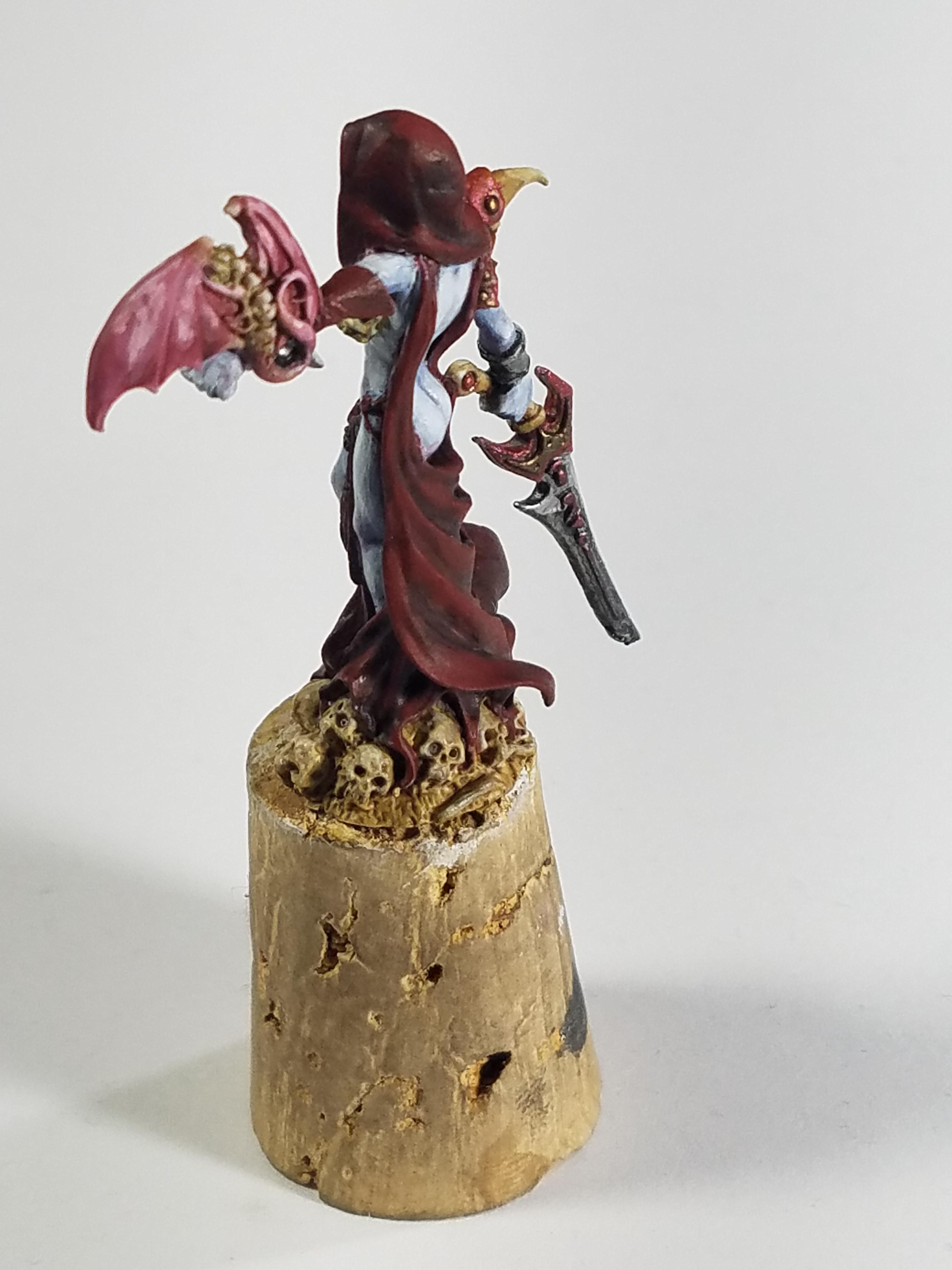 Impractical Armor, Necromancer, Reaper, Scantily Clad, Skull, Uncomfortable Outfit
