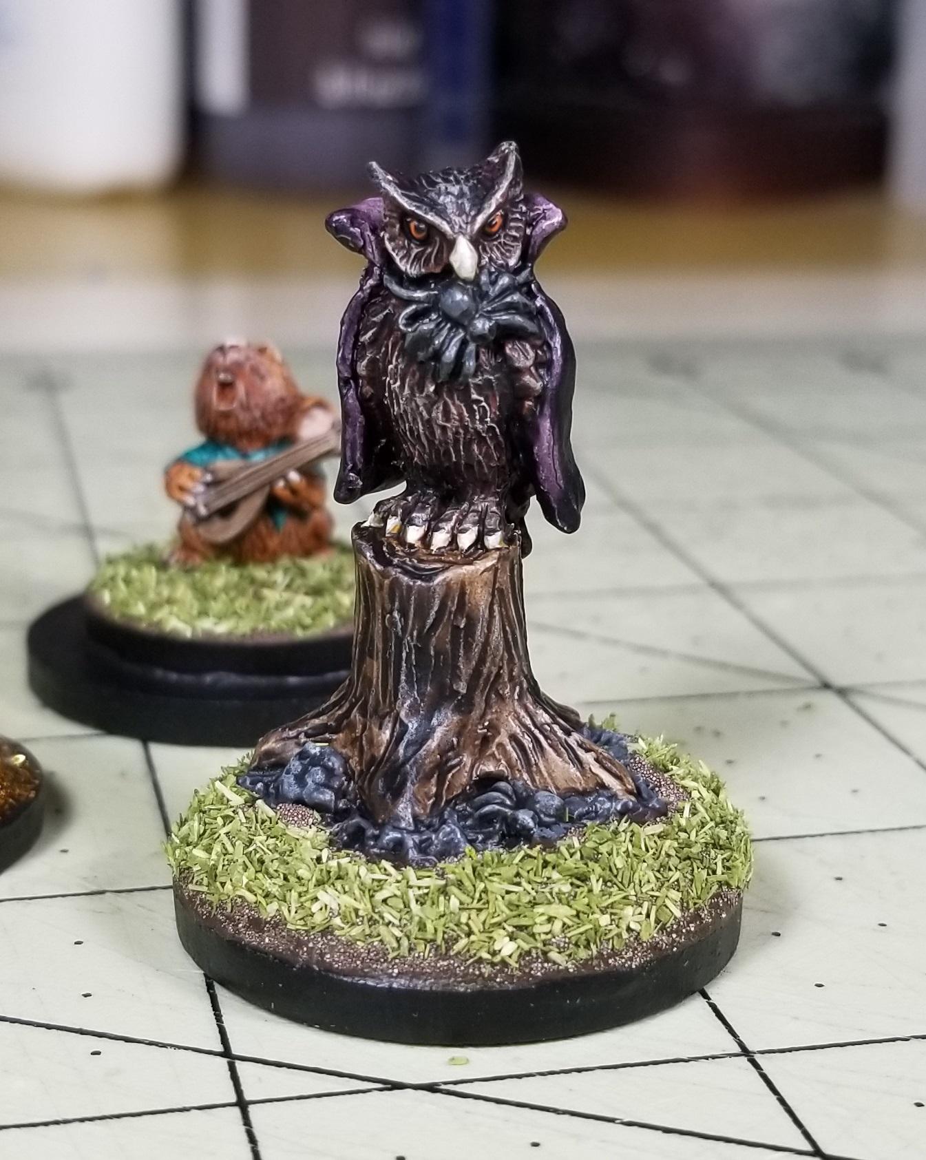 Anthropomorphic, Burrows &amp; Badgers, Owl