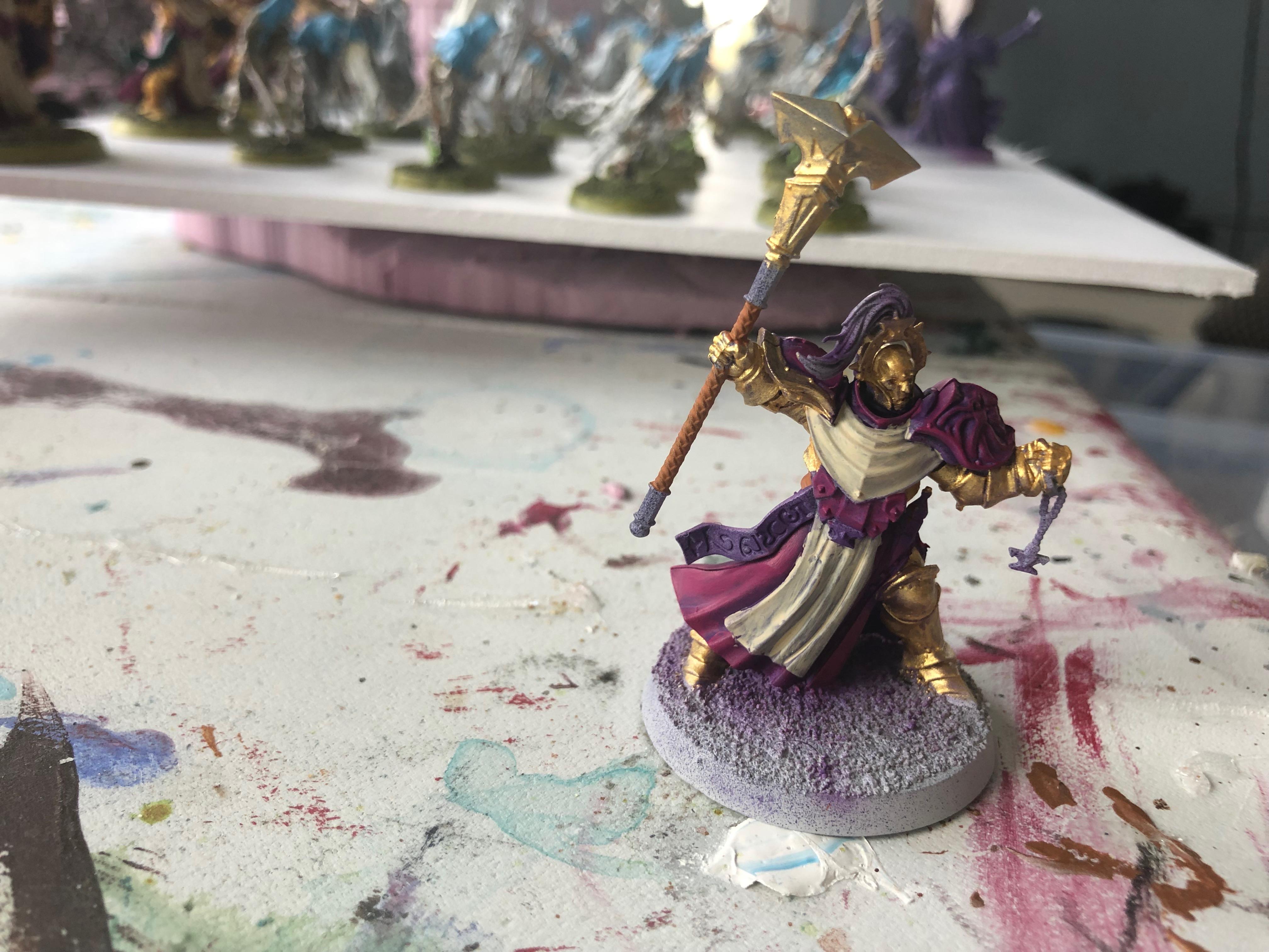 Semi Painted Eternal after airbrushed undercoat
