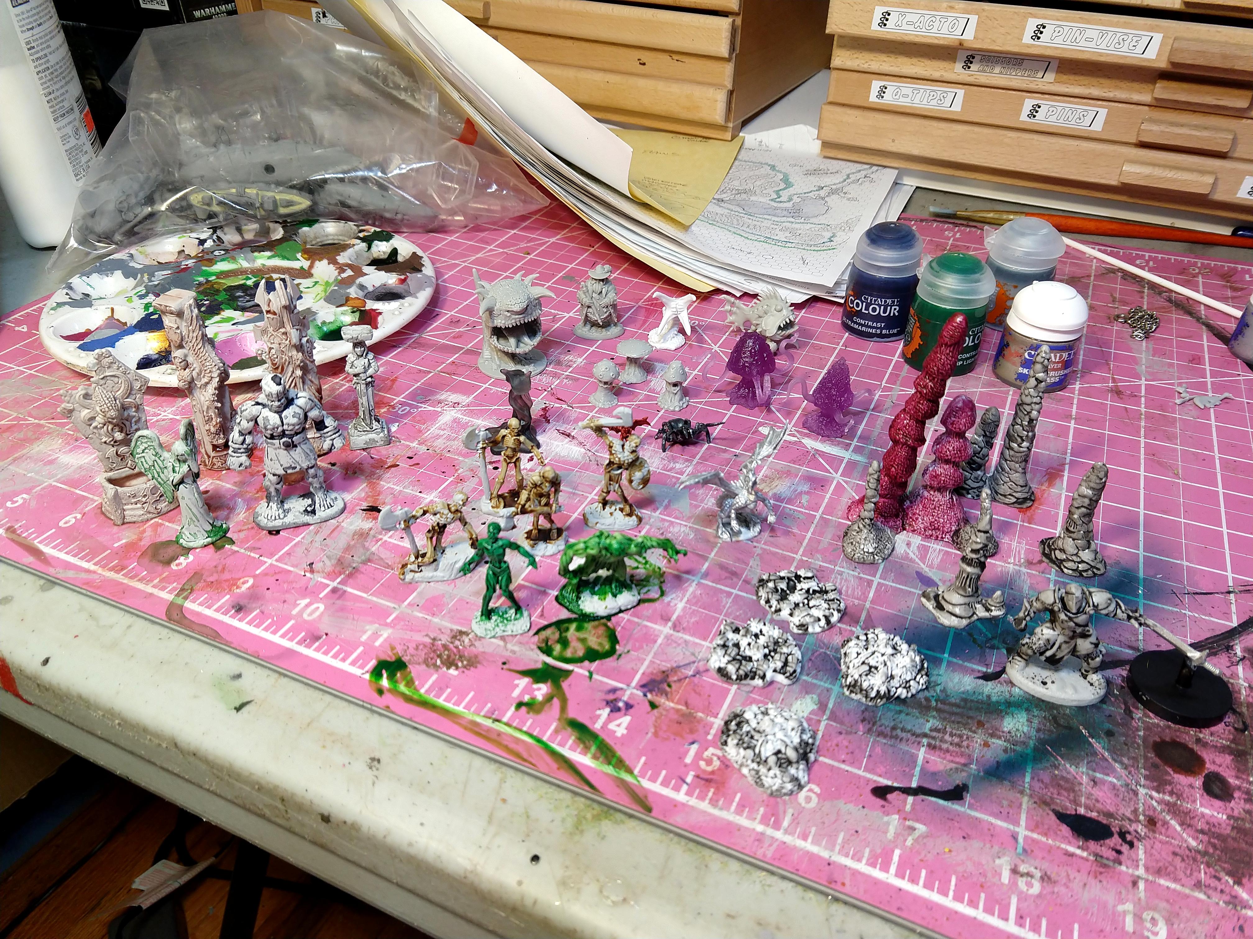 Dragon, Dungeons, Dungeons And Dragons, Work In Progress