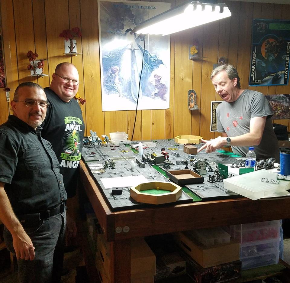 AT-43, Game Table, AT-43 Gathering