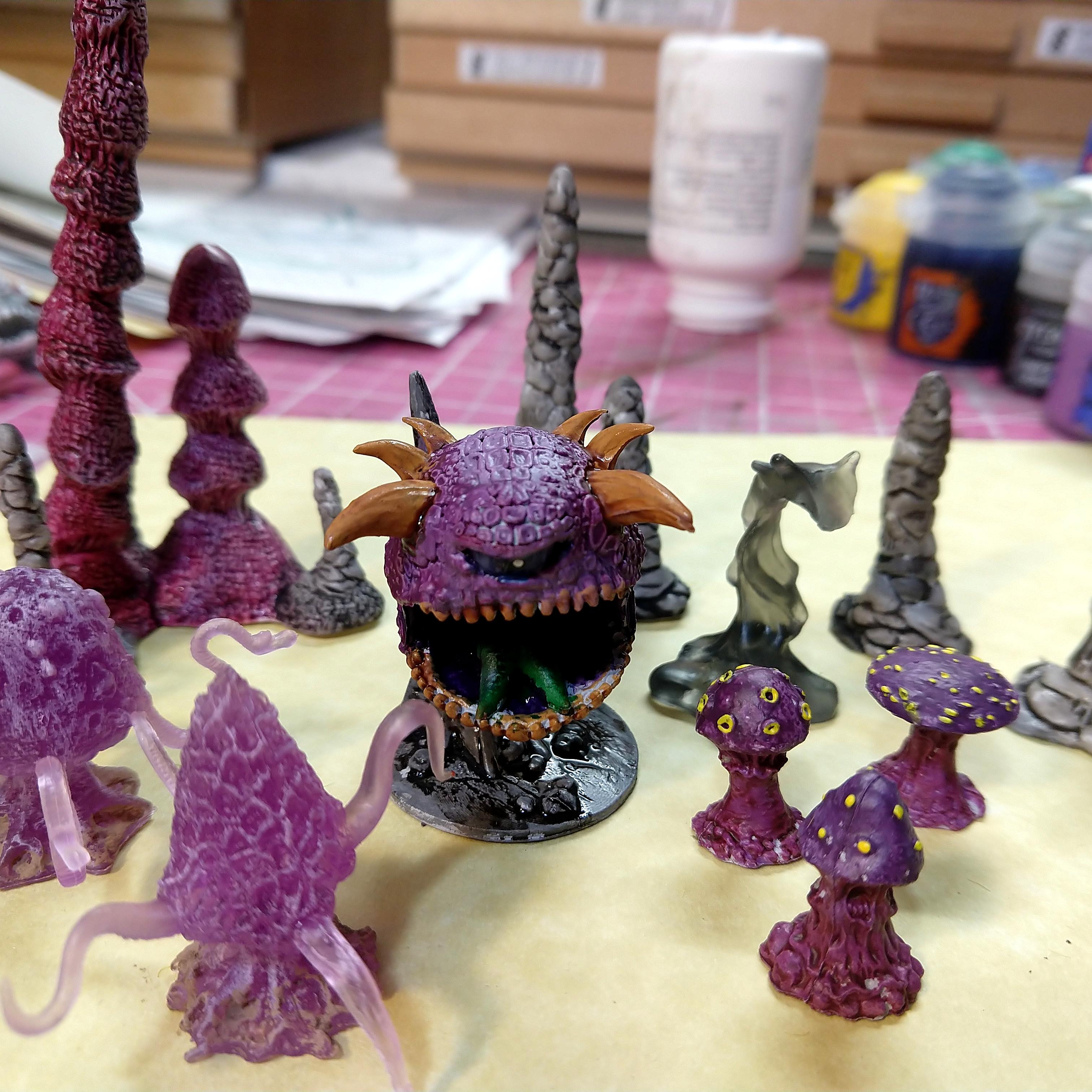 Dungeons And Dragons, Fungus, Work In Progress