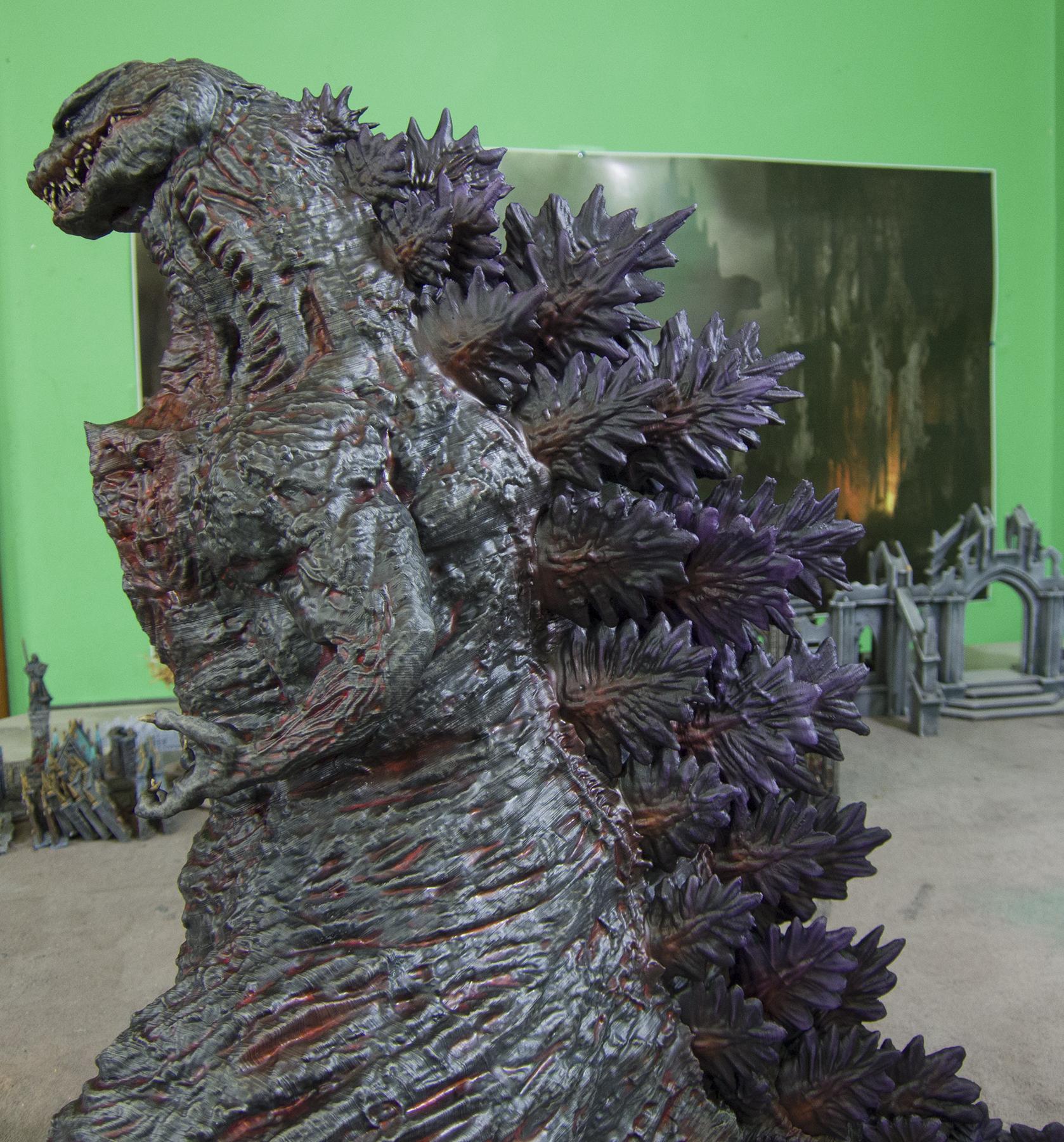3d Printing, Anycubic I3 Mega, Anycubic Photon, Dlp, Fdm, Gambody, Godzilla, Large, Shin Godzilla
