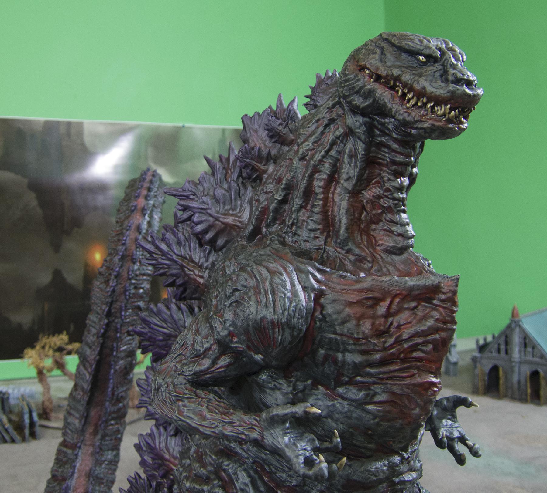 3d Printing, Anycubic I3 Mega, Anycubic Photon, Dlp, Fdm, Gambody, Godzilla, Large, Shin Godzilla