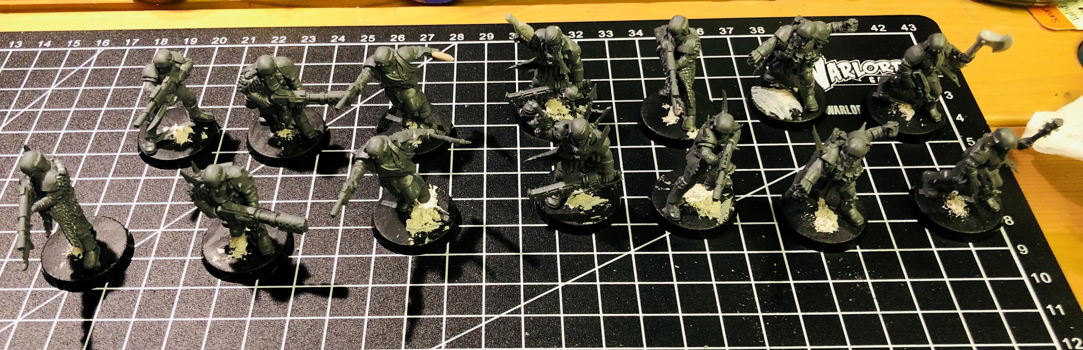 Baddies, Blackstone Fortress, Not Spikey, Spikey, Traitor Guard, Warhammer 40,000, Warhammer Quest