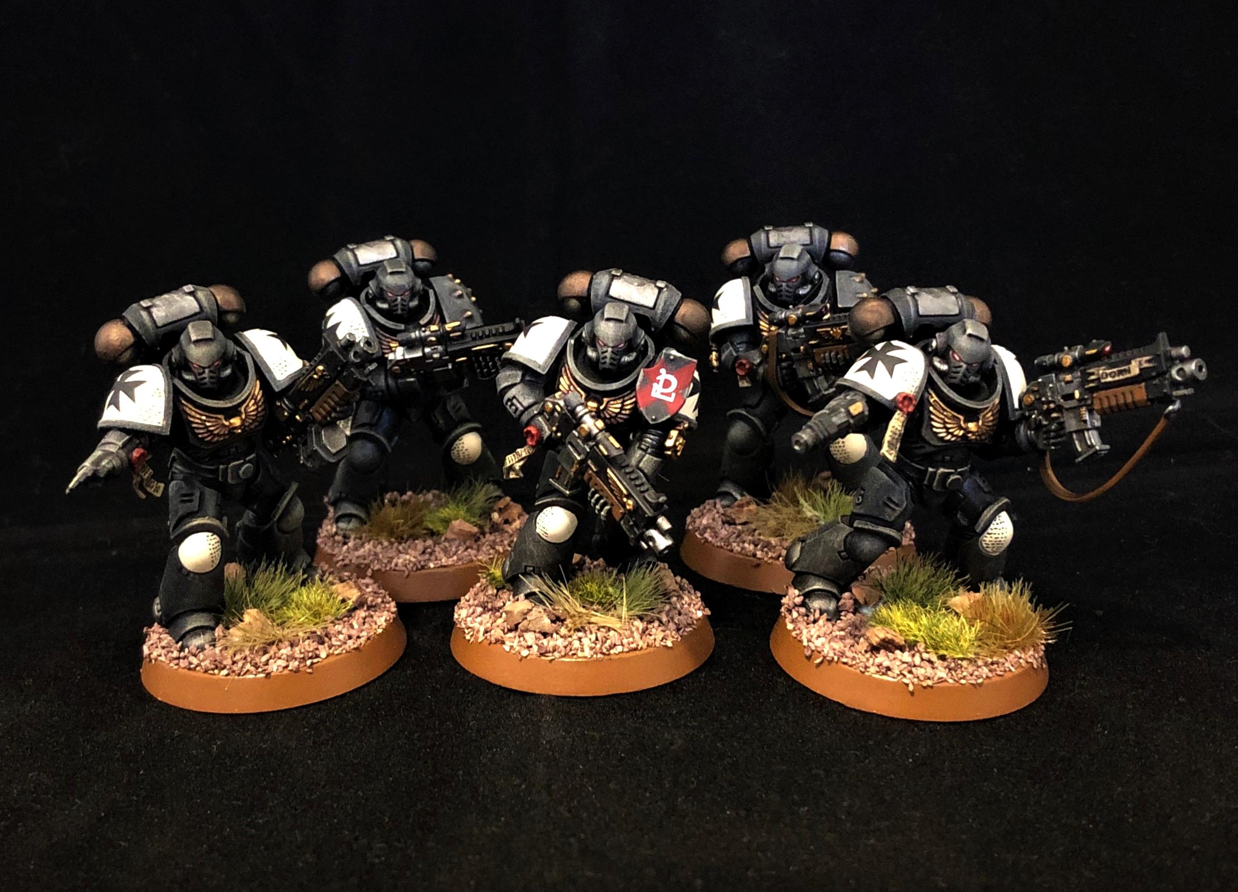 Astartes, Black Templar Intercessors, Black Templars, Bt Intercessors, Intercessors, Space Marines