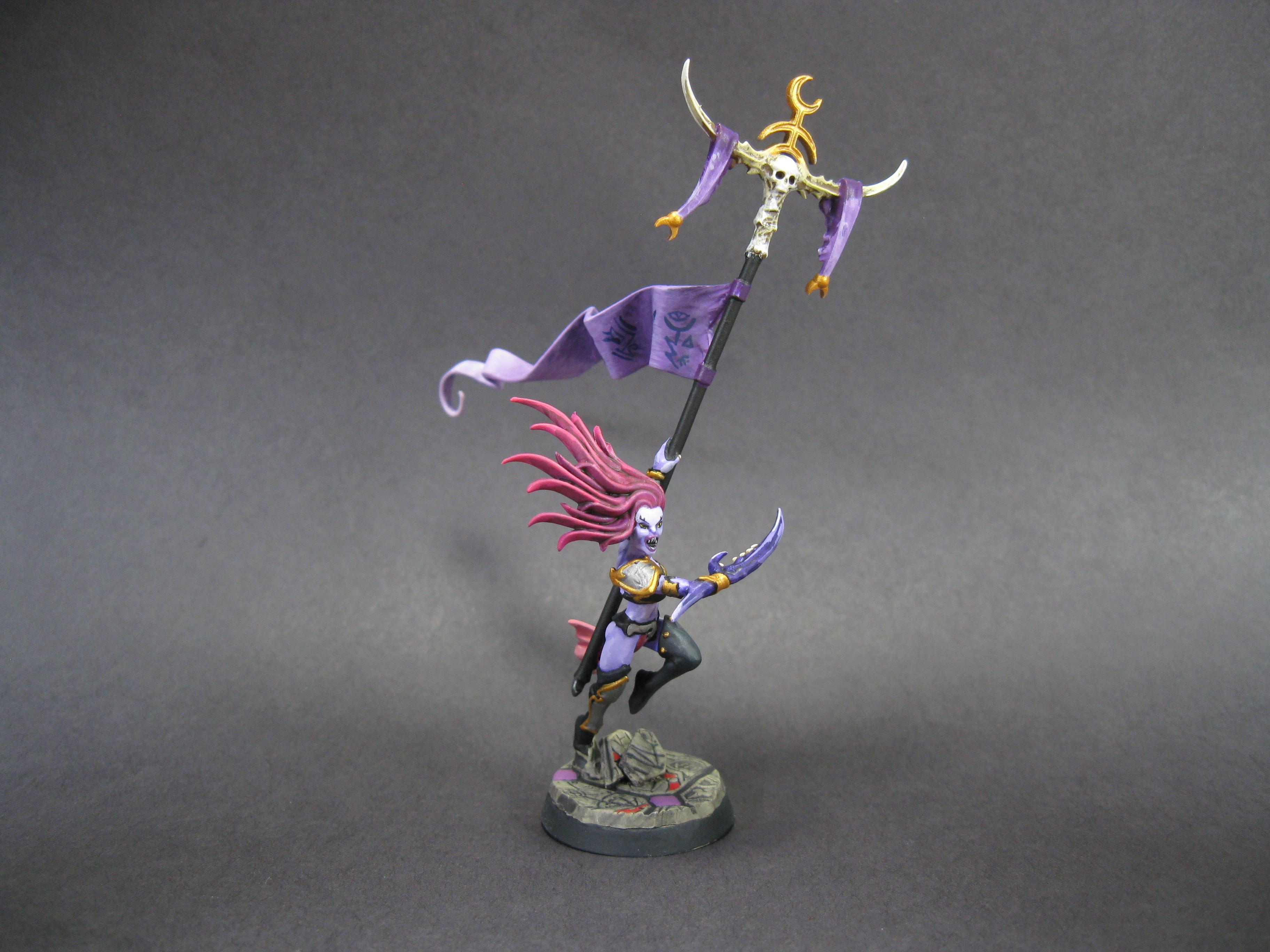 Age Or Sigmar, Carrero Arts, Chaos 40k, Daemonettes Of Slaanesh, Daemons Of Chaos, Daemons Of Slaanesh, Hedonites Of Slaanesh, Painted Miniatures, Painted Warhammer, Slaanesh, Warhammer 40,000, Warhammer Aos, Warhammer Chaos, Warhammer Fantasy
