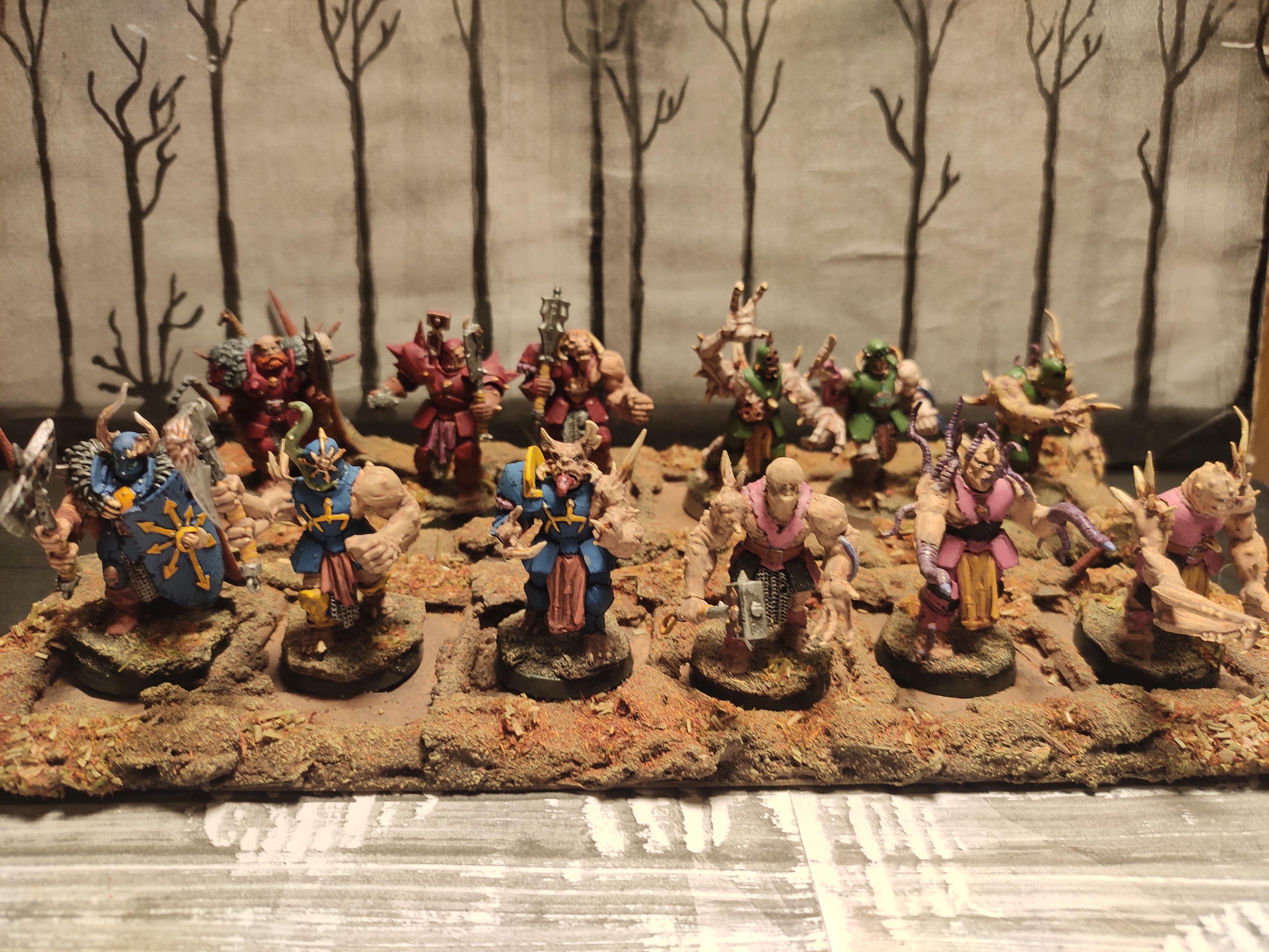 Age Of Sigmar, Barbarian, Chaos, Chaos Undivided, Conversion, Forsaken, Infantry, Mutation, Norsca, Regiment, Slaves To Darkness, Warband, Warhammer Fantasy, Warriors