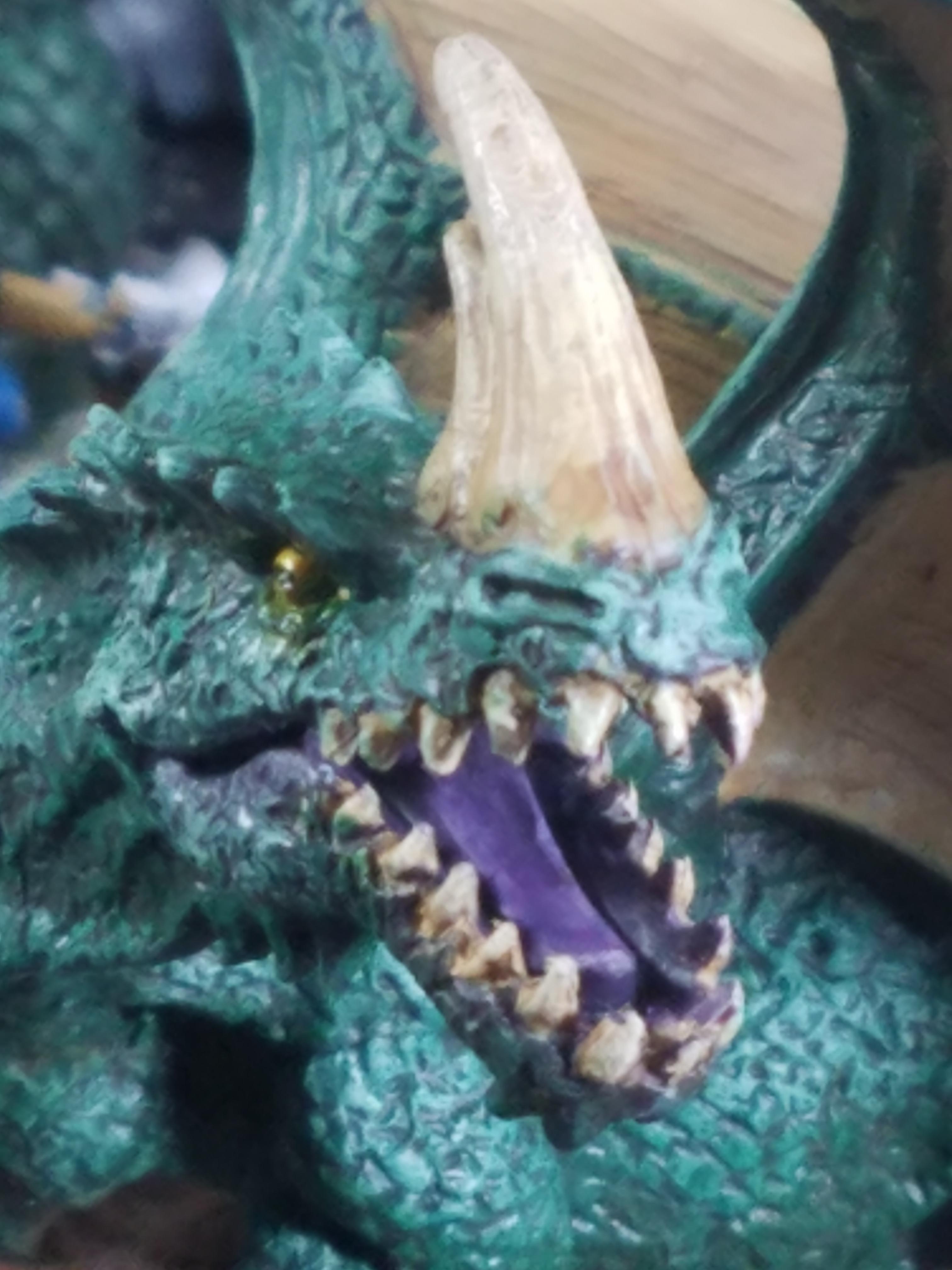 Dakka Painting Challenge 2019, Deep Cuts, Dragon, Dungeons And Dragons, Green Dragon, Pathfinders