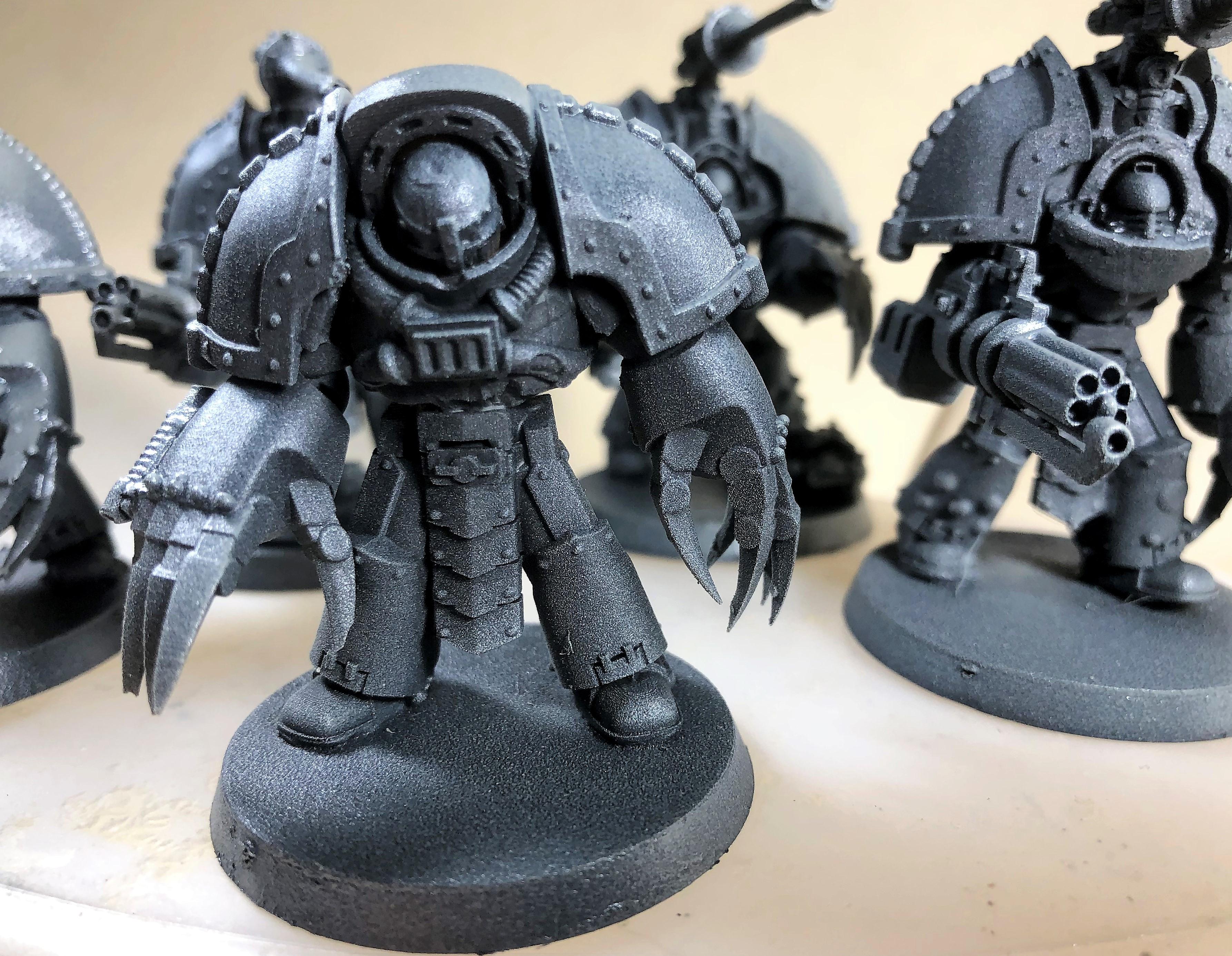Carcharodon, Exo Armor, Saturnine, Terminator Armor