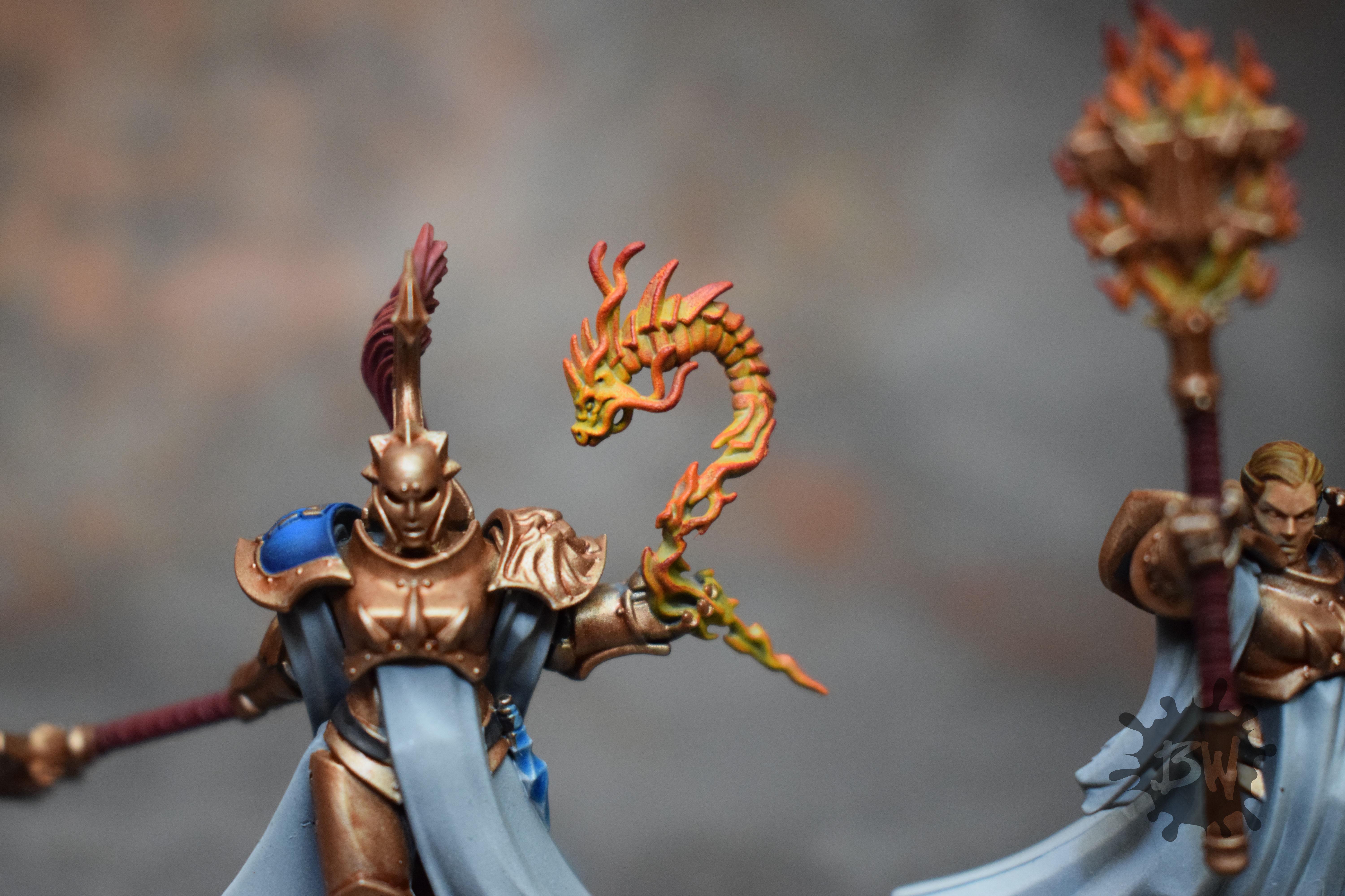 Age Of Sigmar, Bw, Evocators, Order, Stormcast, Warhammer Fantasy