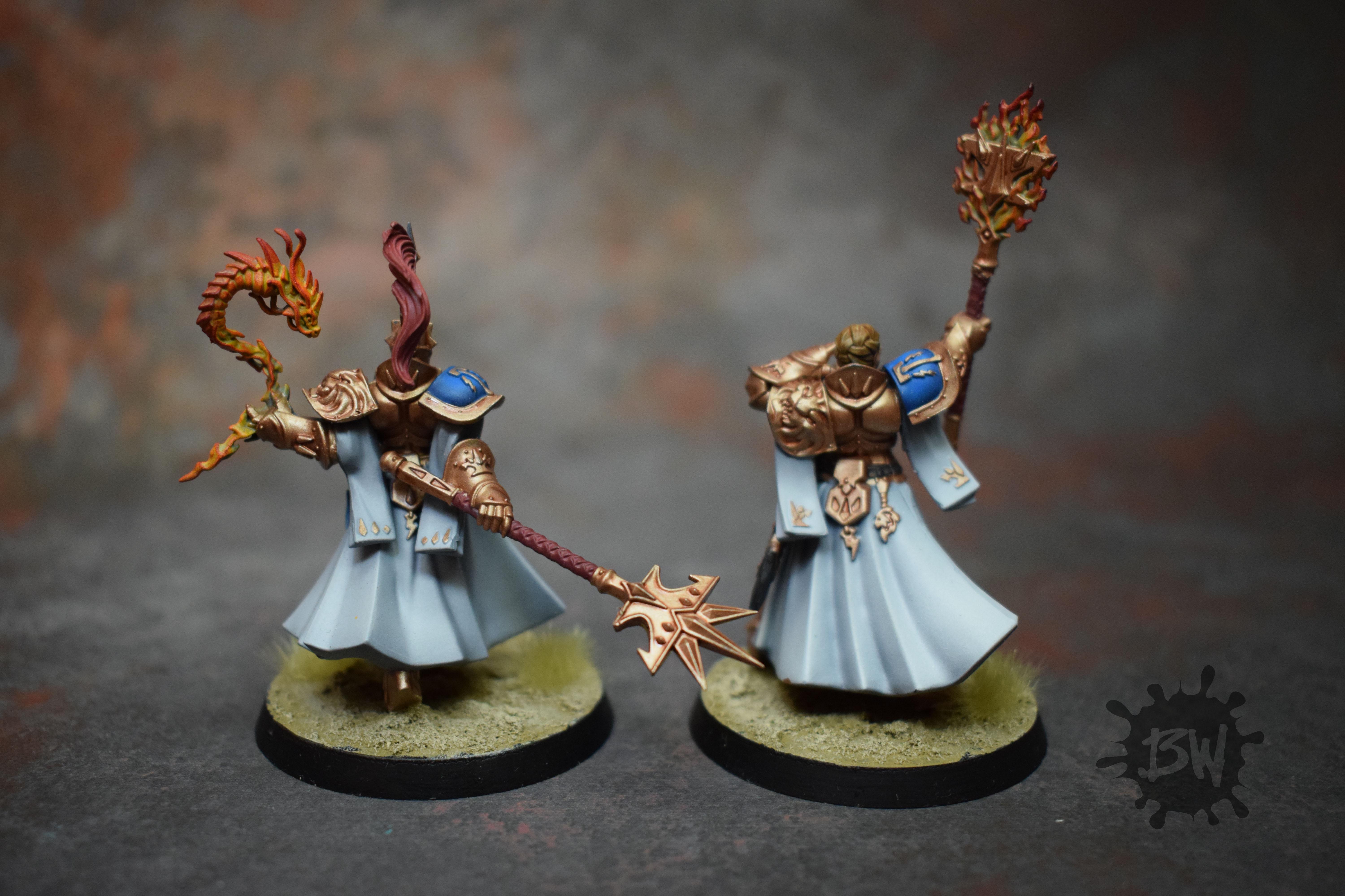Age Of Sigmar, Bw, Evocators, Order, Stormcast, Warhammer Fantasy