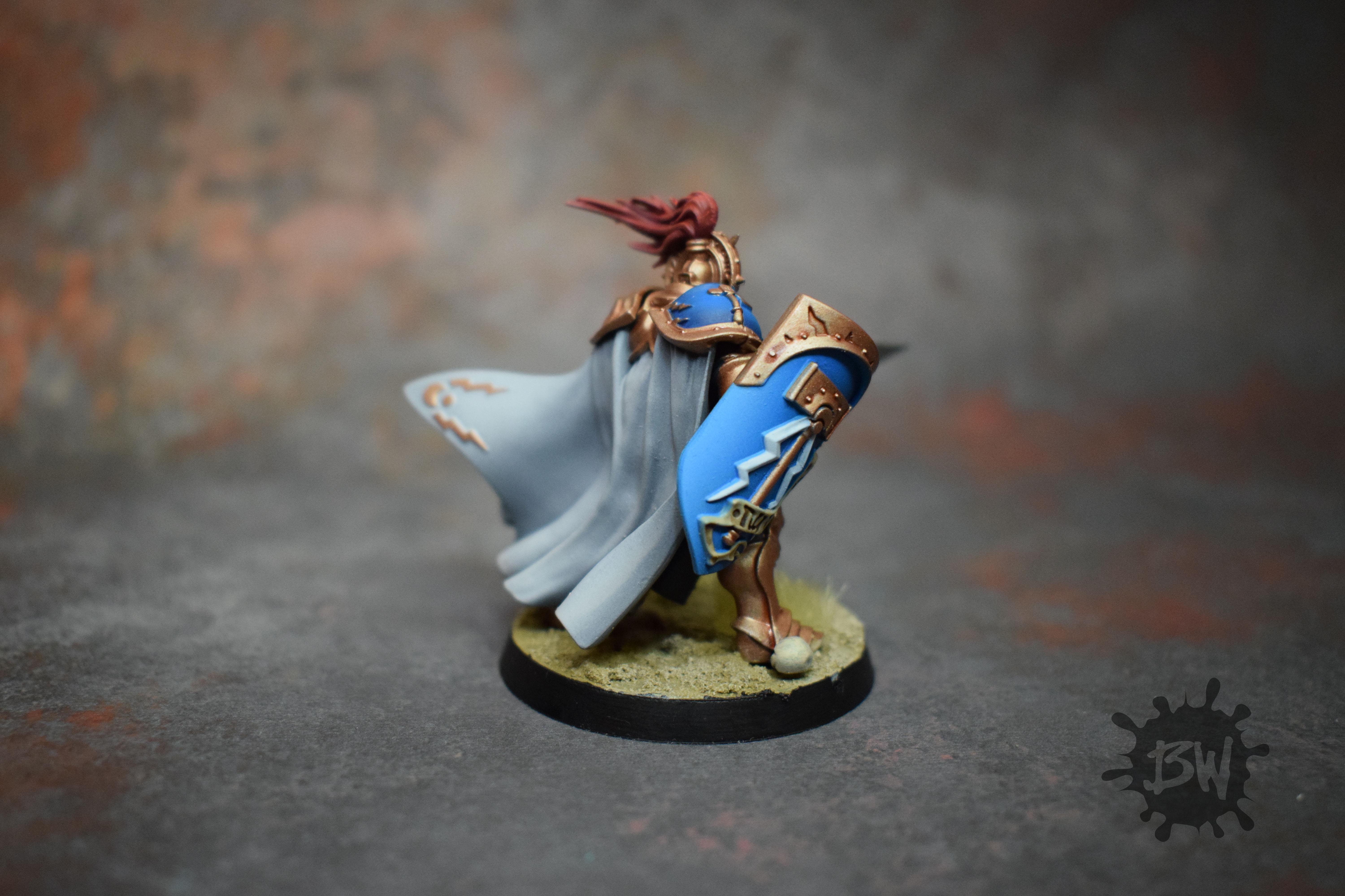 Age Of Sigmar, Bw, Knight-questor, Order, Stormcast, Warhammer Fantasy