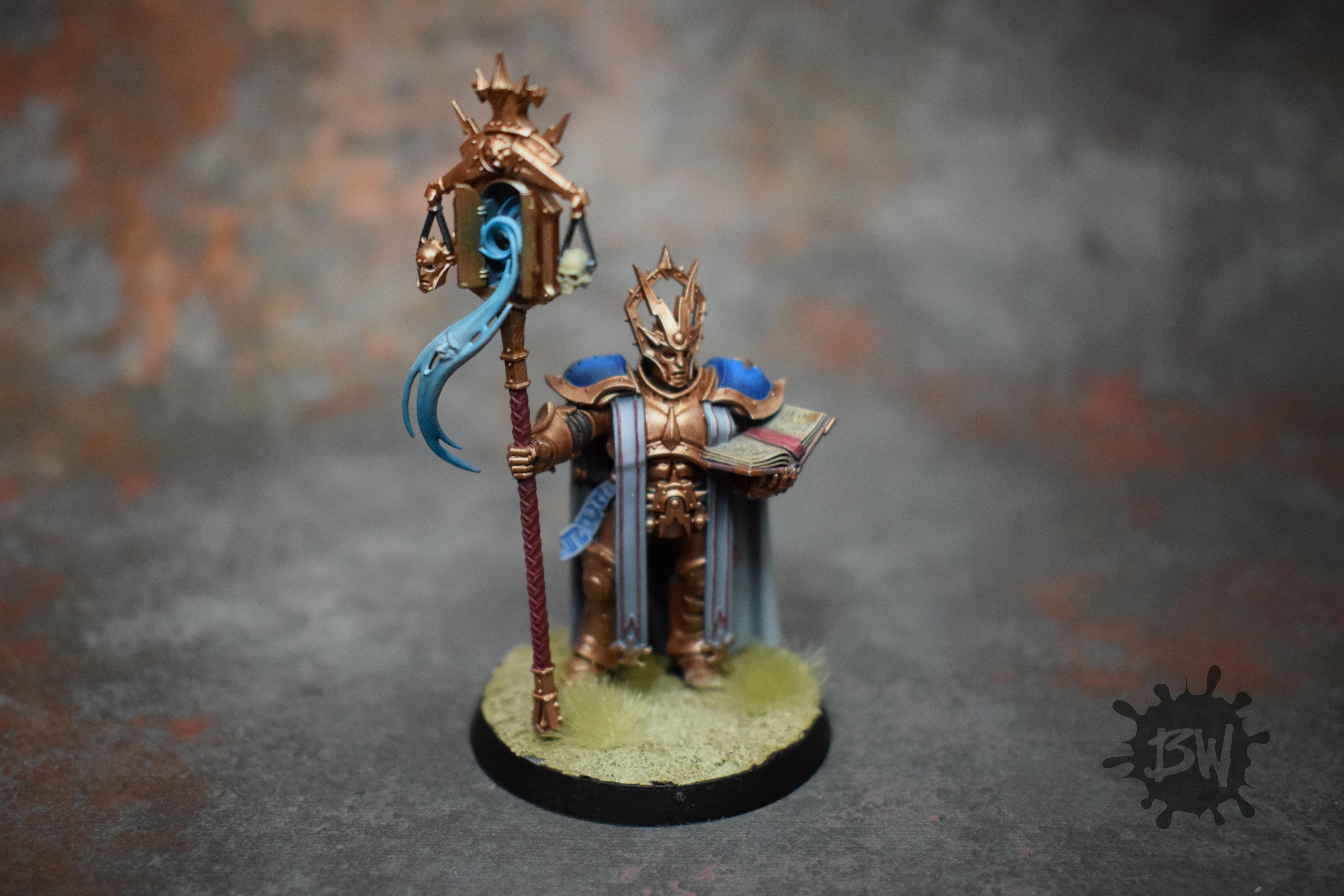 Age Of Sigmar, Bw, Lord-exorcist, Order, Stormcast, Warhammer Fantasy