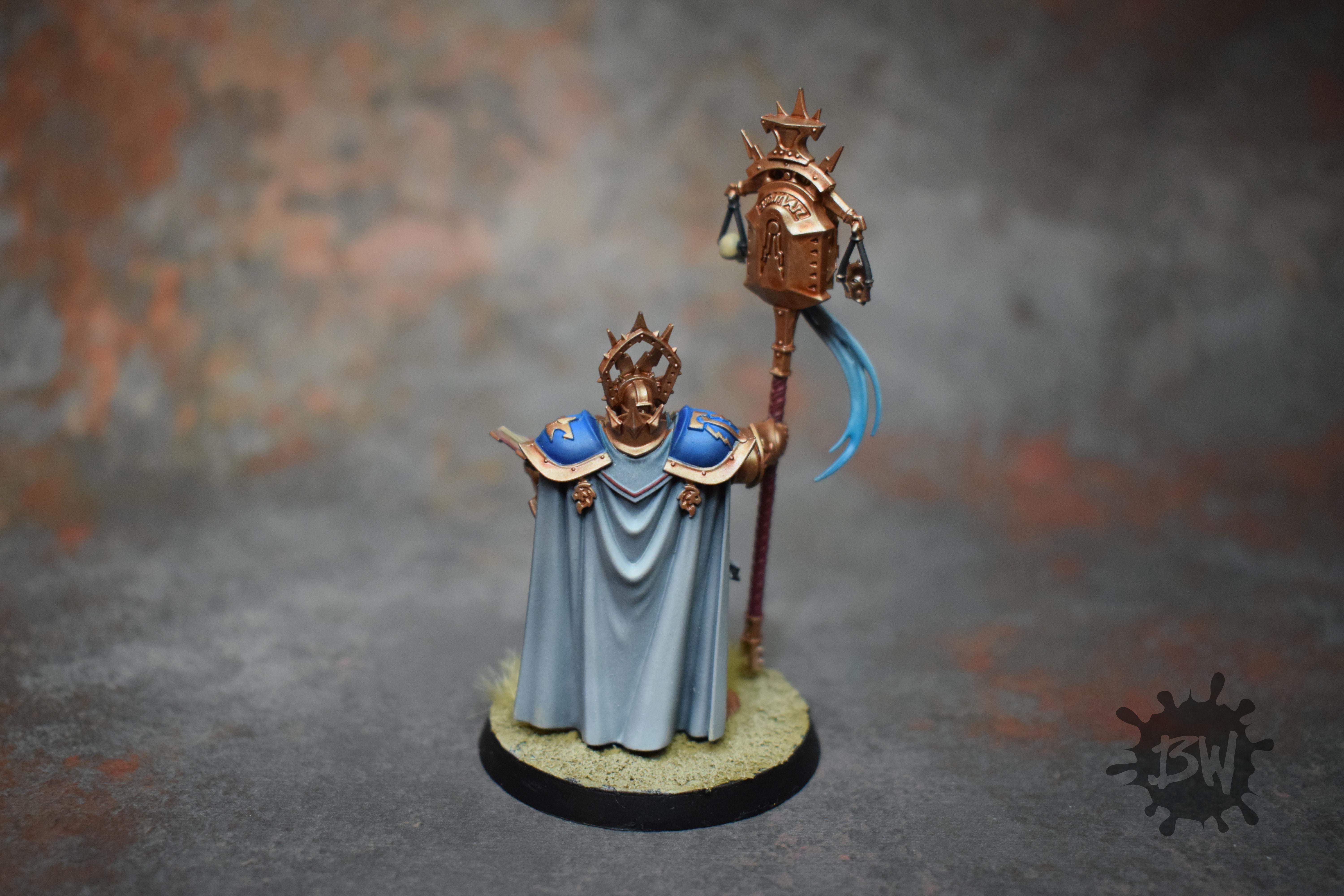 Age Of Sigmar, Bw, Lord-exorcist, Order, Stormcast, Warhammer Fantasy