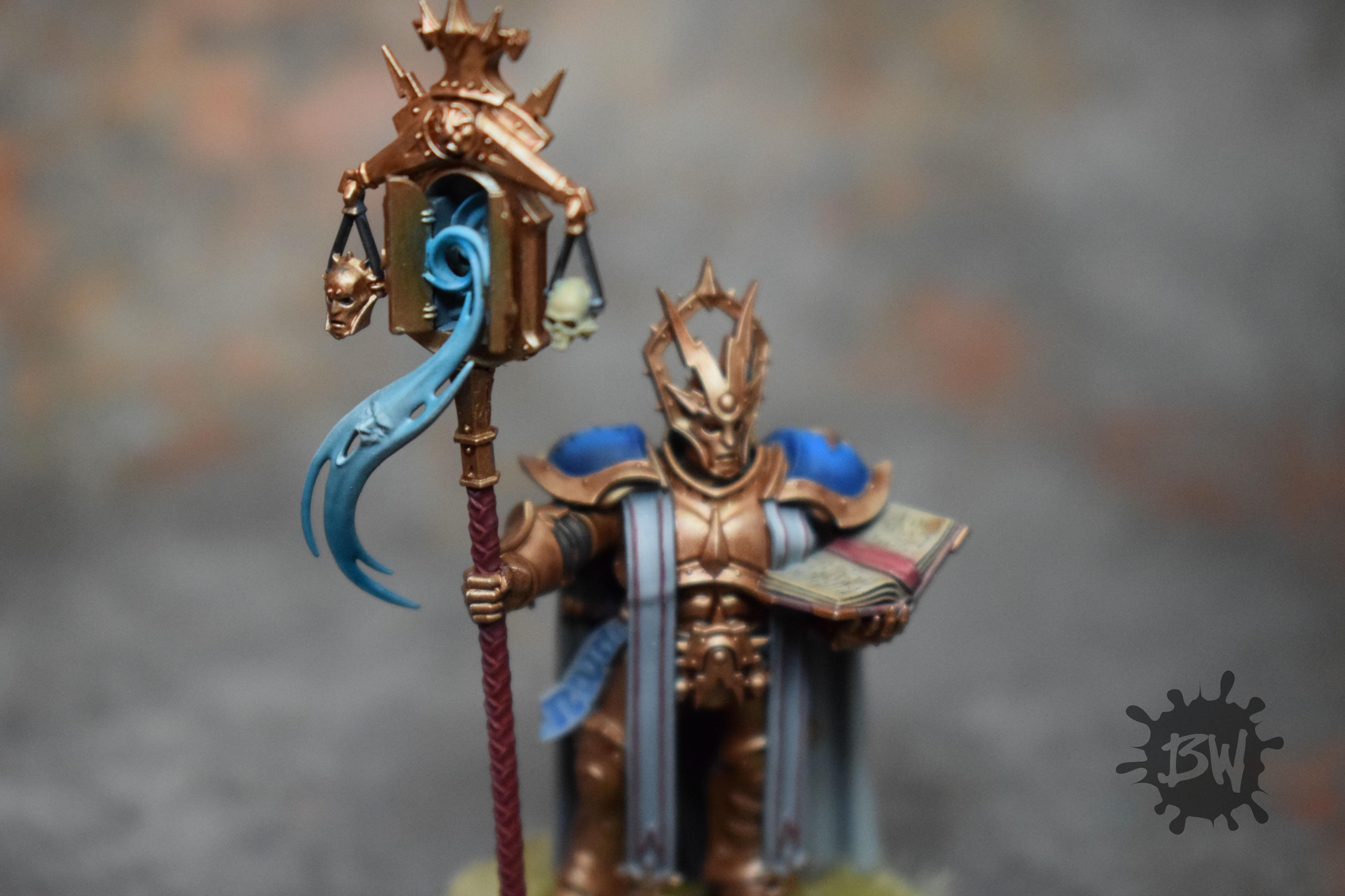 Age Of Sigmar, Bw, Lord-exorcist, Order, Stormcast, Warhammer Fantasy
