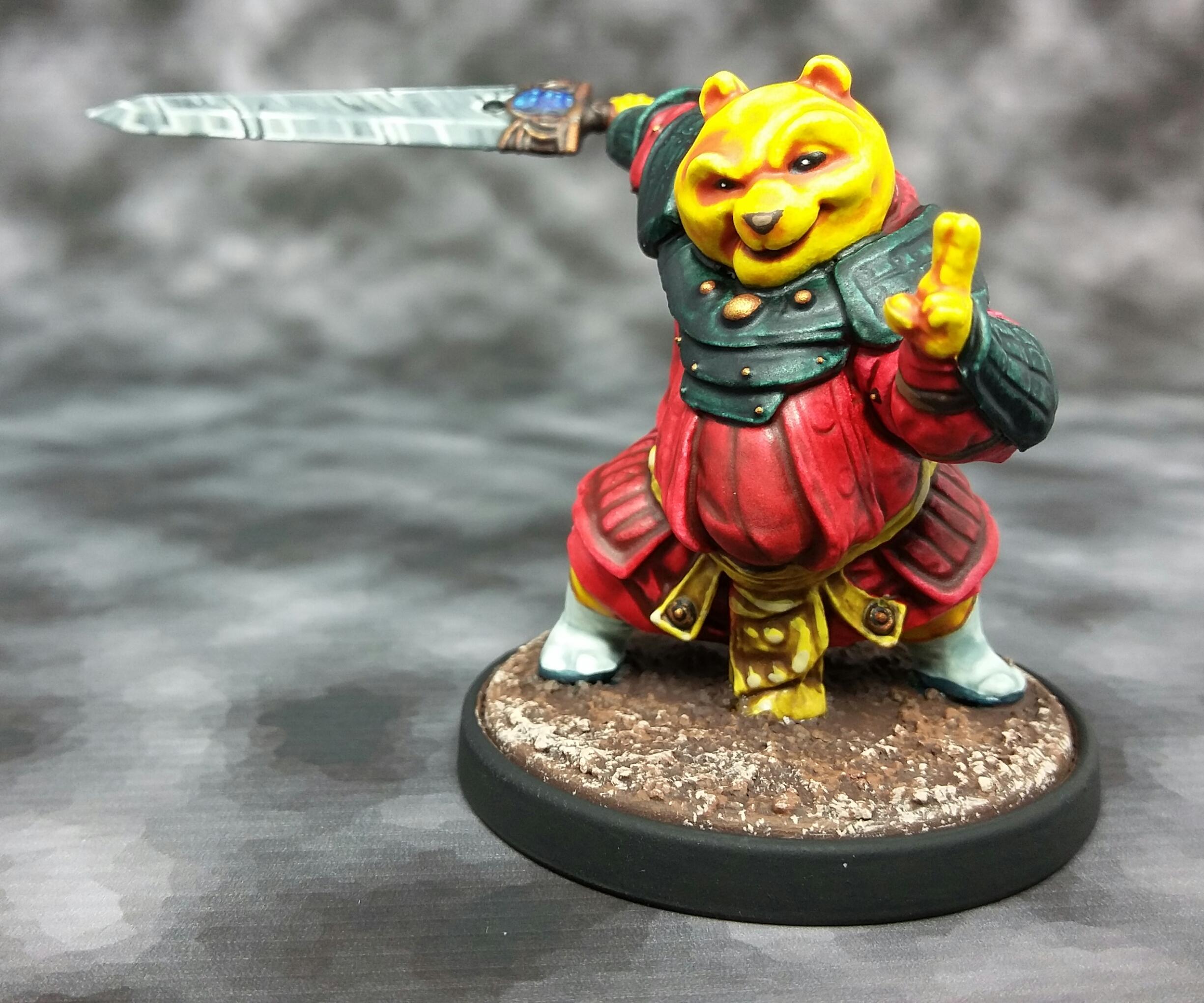 Bear, Disney, Pooh, Rum &amp; Bones, Samurai, Ute