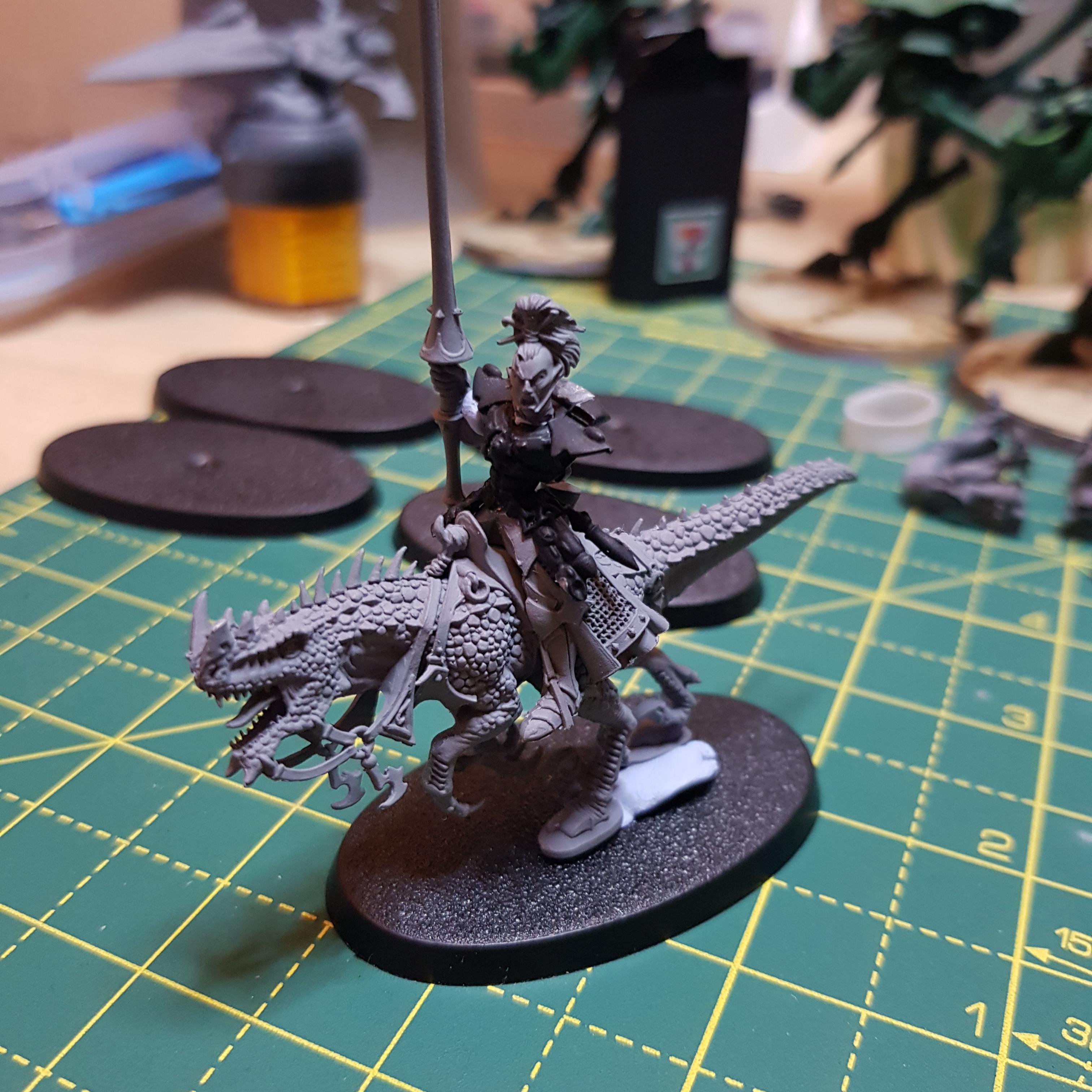 Exodite dragon knight WIP