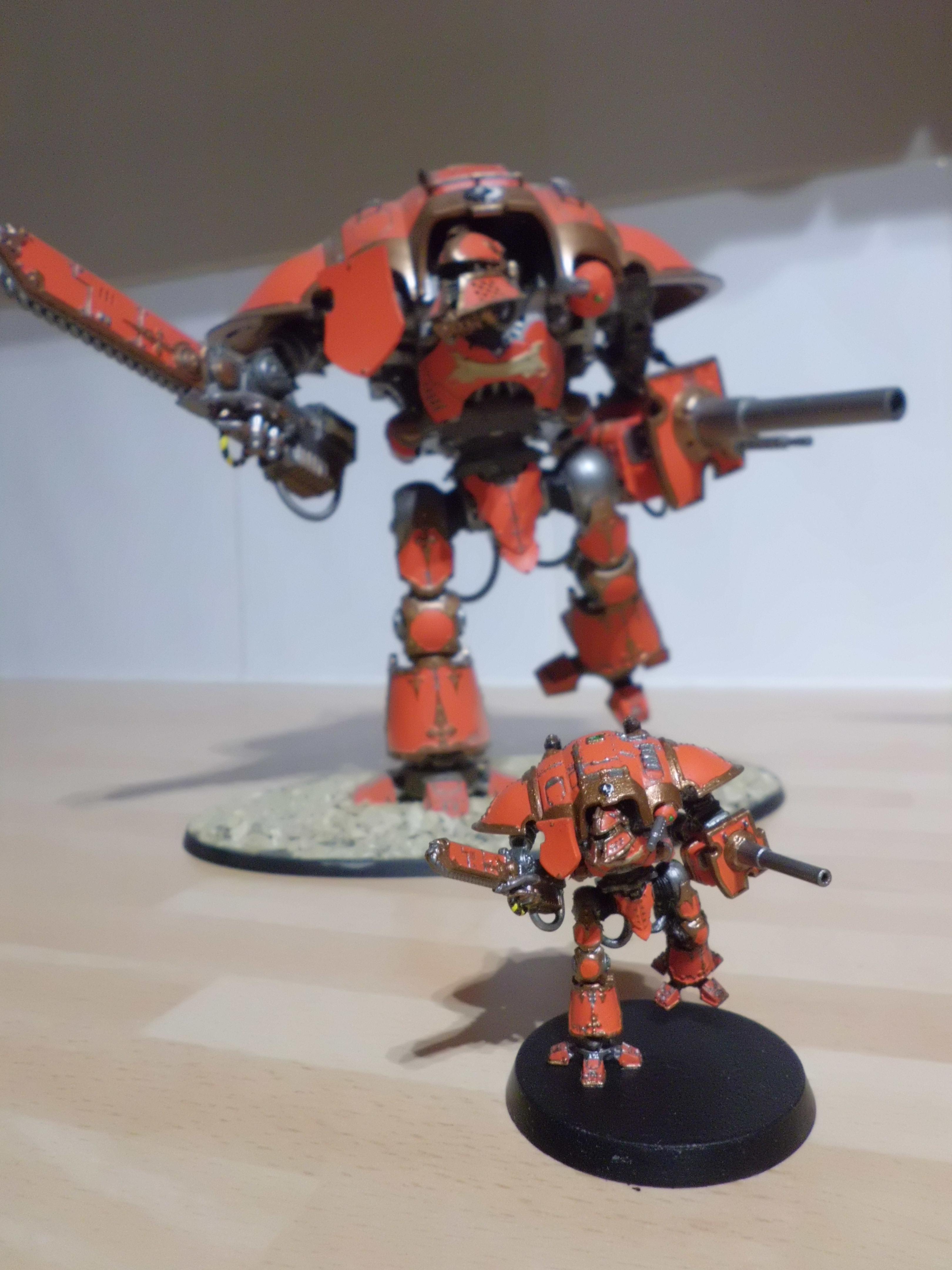 Adeptus Titanicus, Customised, Imperial Knight, Paladin