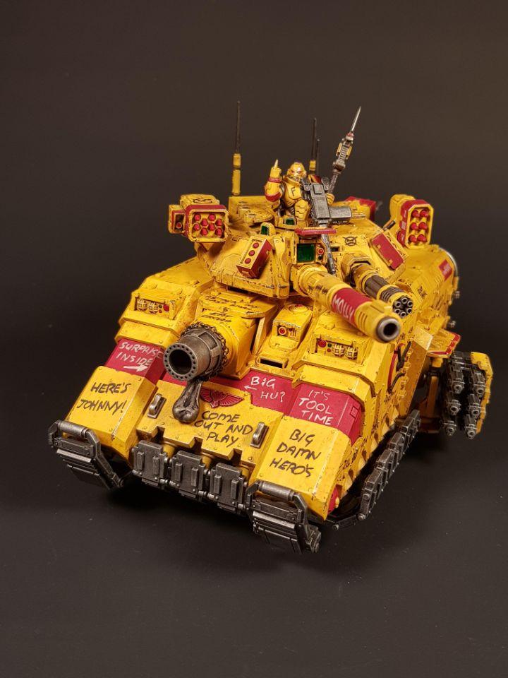 Angry Space Marines, Predator, Space Marines, Warhammer 40,000