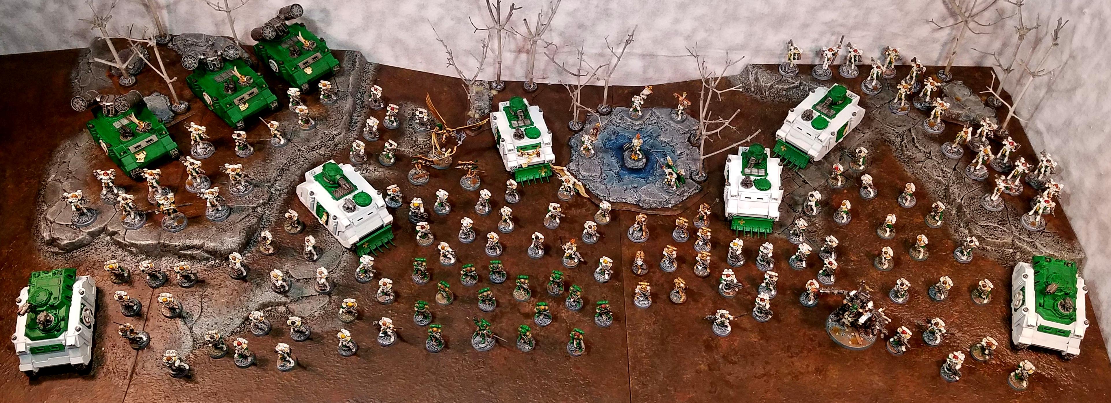 Sisters Of Battle Painted Army
