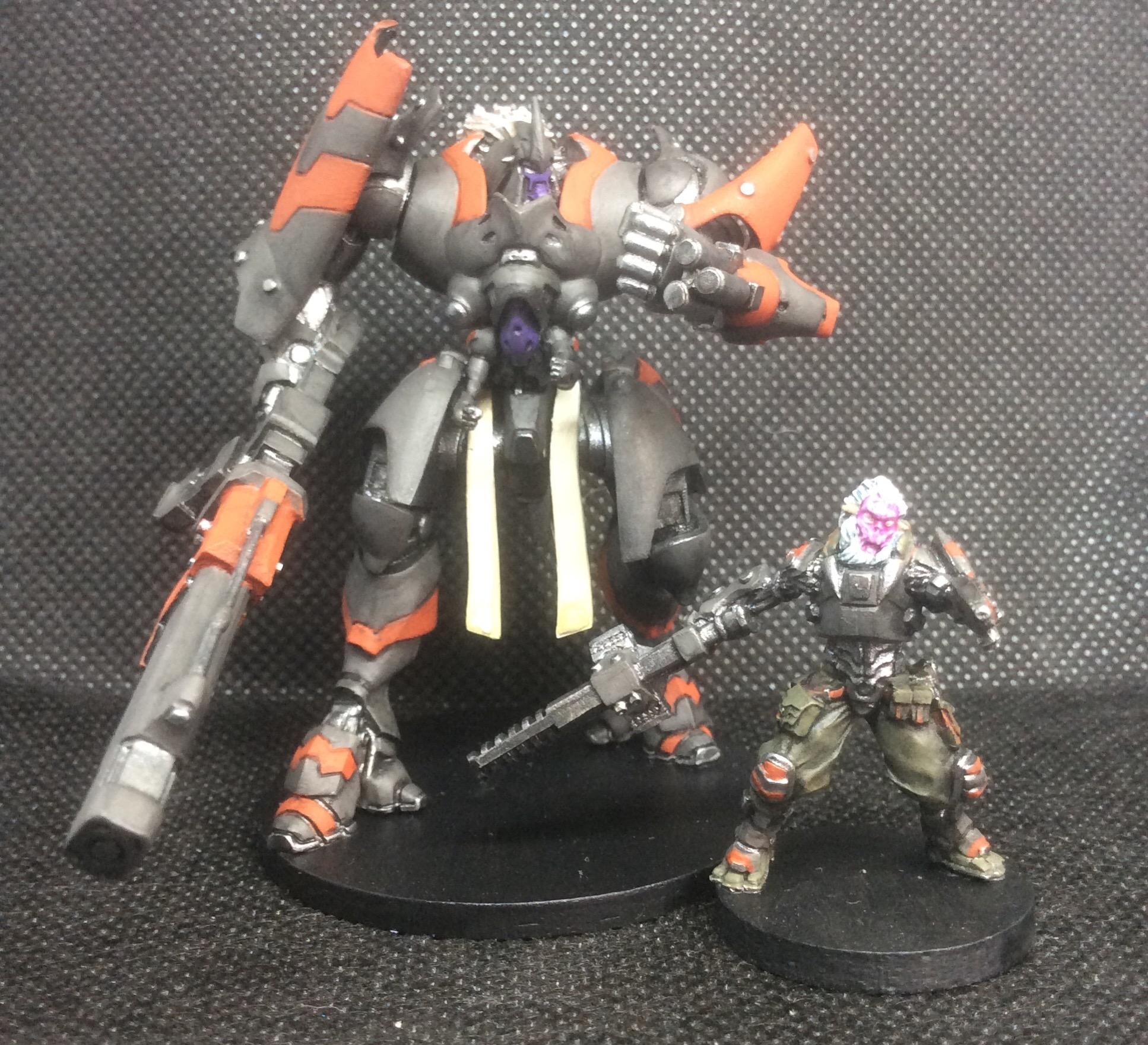 Combined Army, Conversion, Corvus Belli, Infinity, Morat Aggression Force, Raicho, Treitak, Weapon Swap