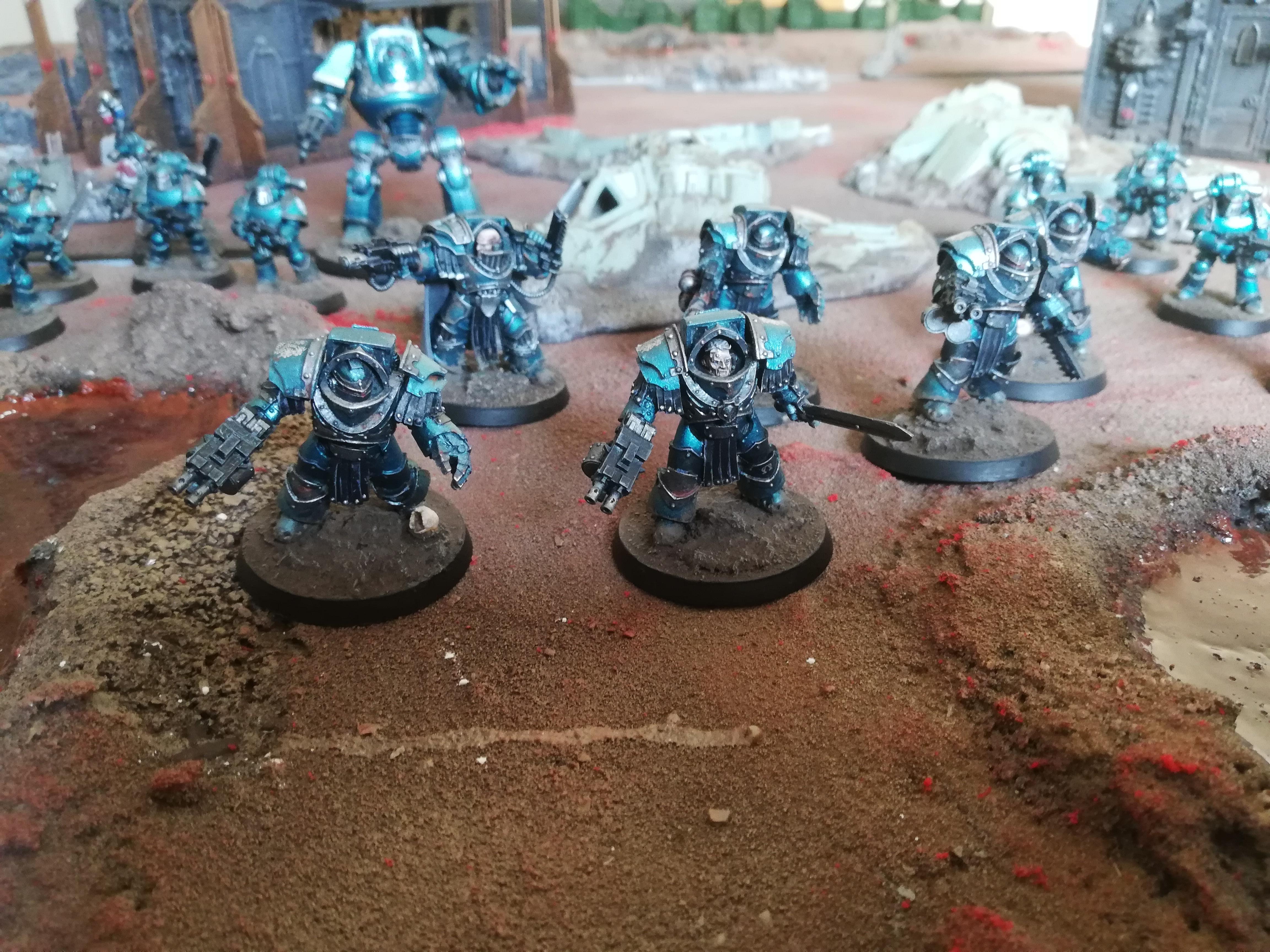 Alpha Legion, Cataphractii Terminators, Horus Heresy, Space Marines