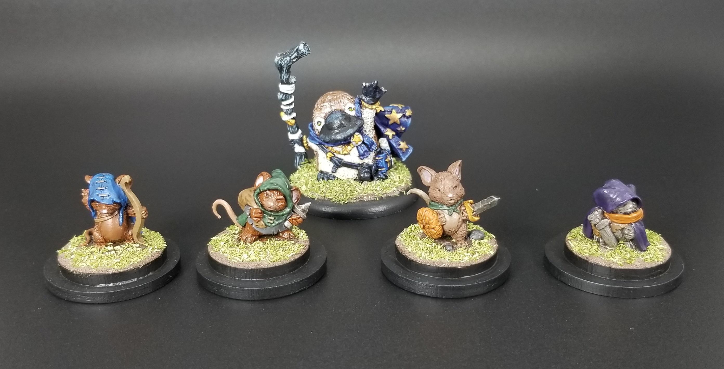Anthropomorphic, Burrows And Badgers, Mouslings, Platypus, Redwall, Wizard