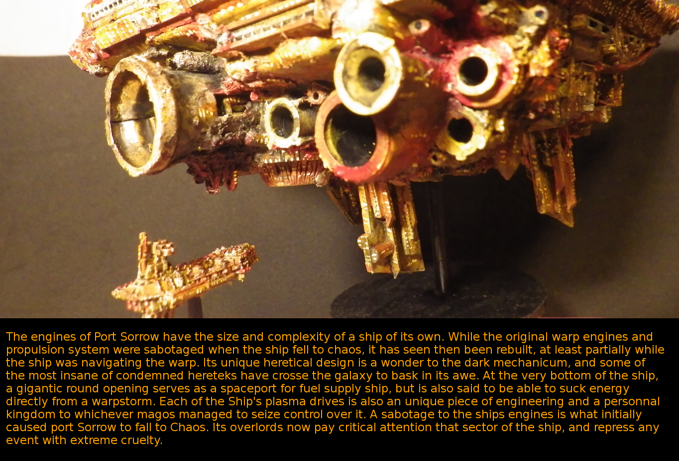 Battlefleet Gothic, Chaos, Scratch, Ship, Space Hulk