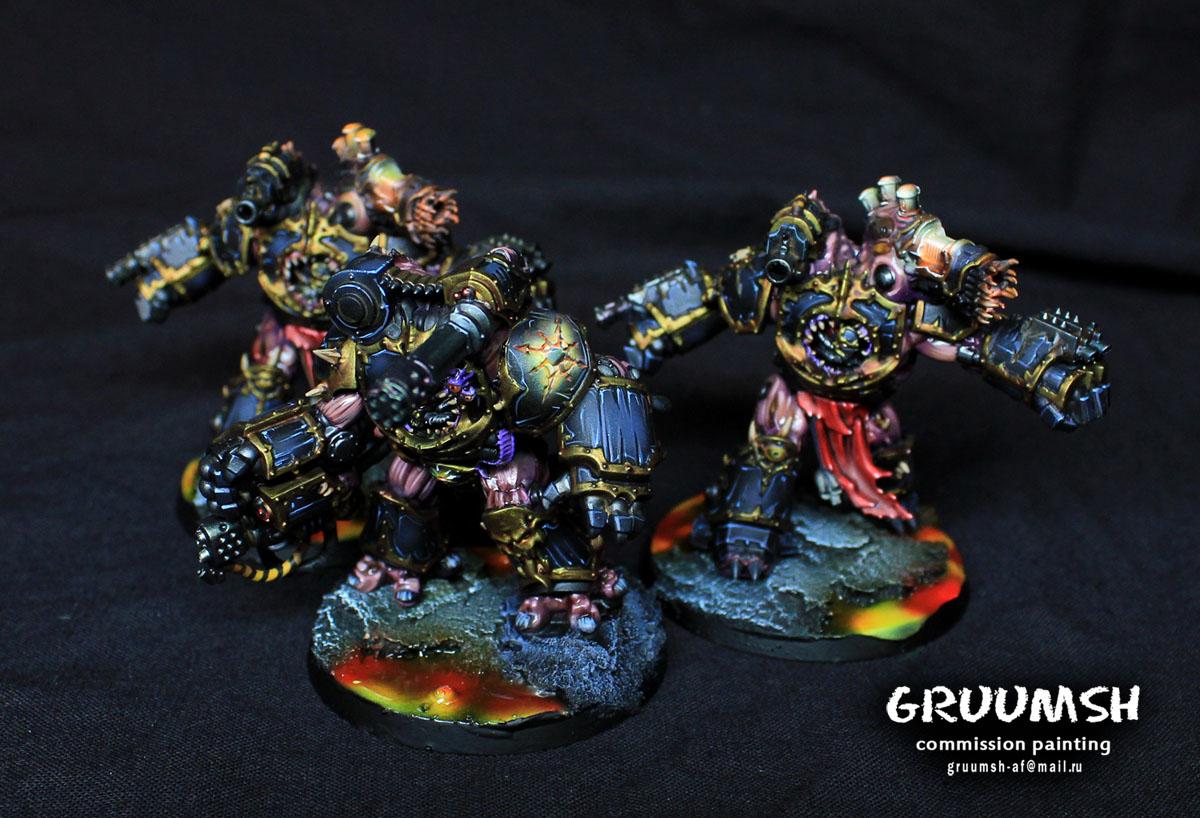 Chaos, Obliterators, Warhammer 40,000