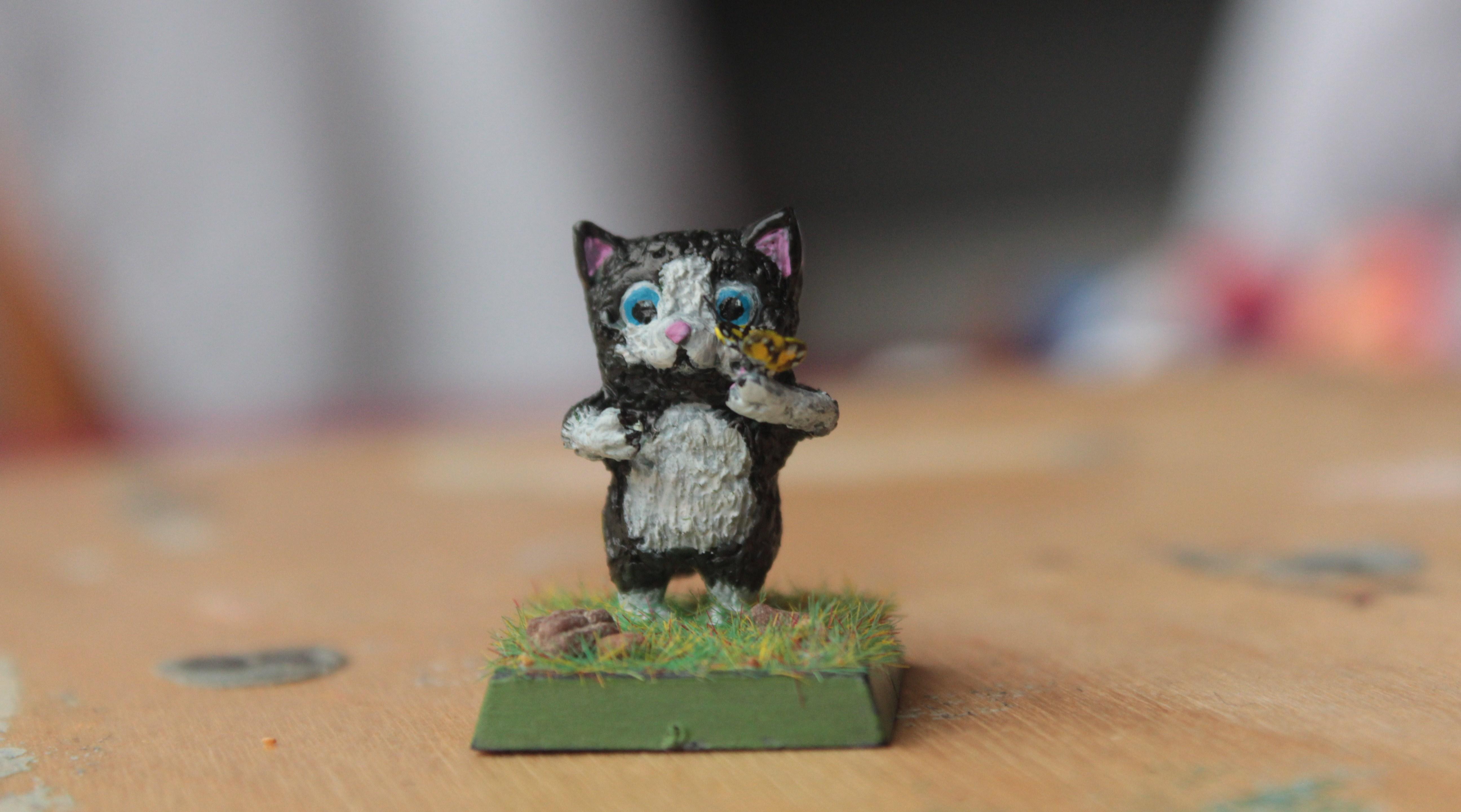 Animals, Anthropomorphic Animals, Cat, Cute, Kids, Original Characters, Scratch Build, Sculpting, Young Gamers