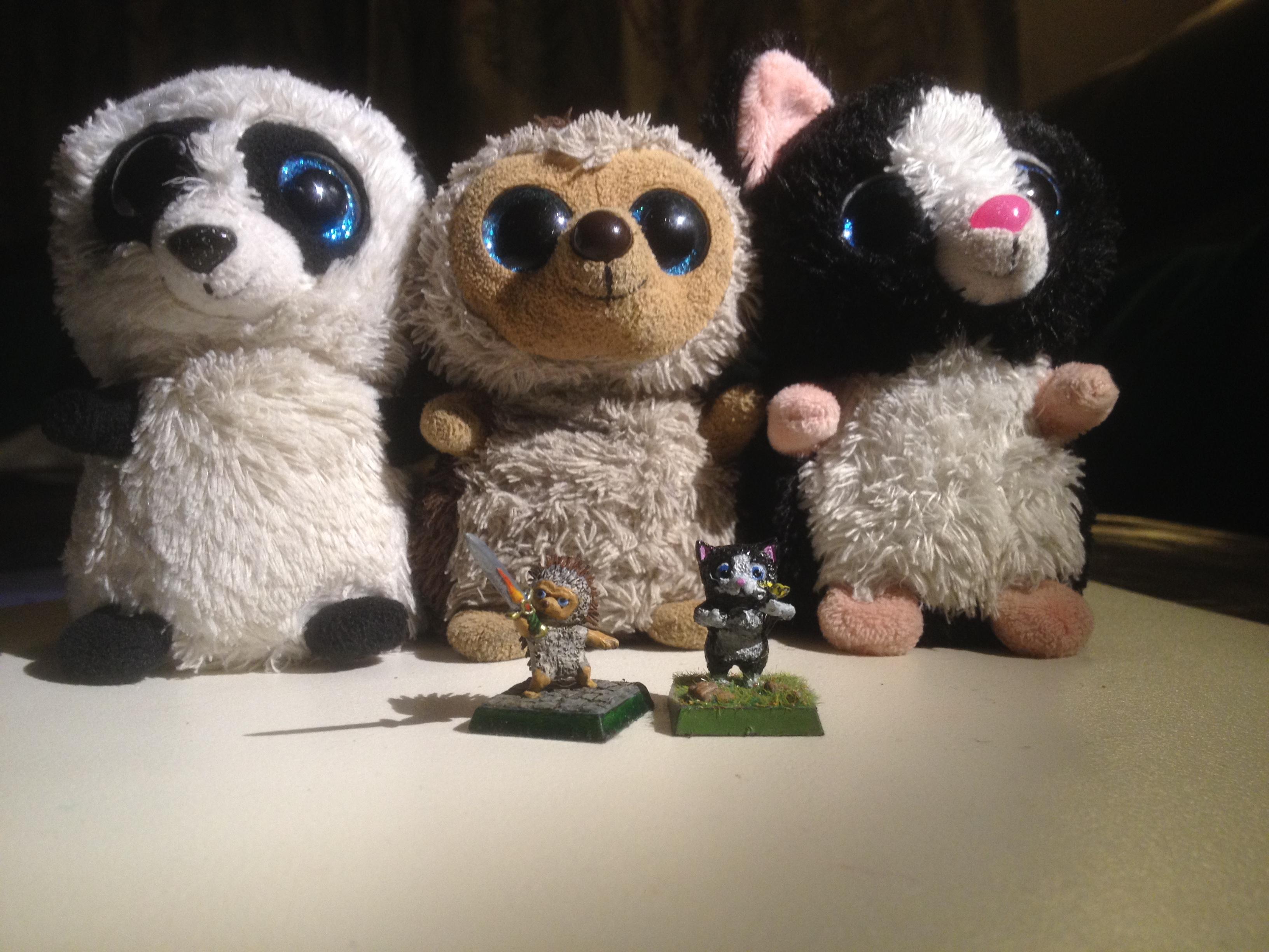 Animals, Anthropomorphic Animals, Cute, Kids, Original Characters, Sculpting, Young Gamers