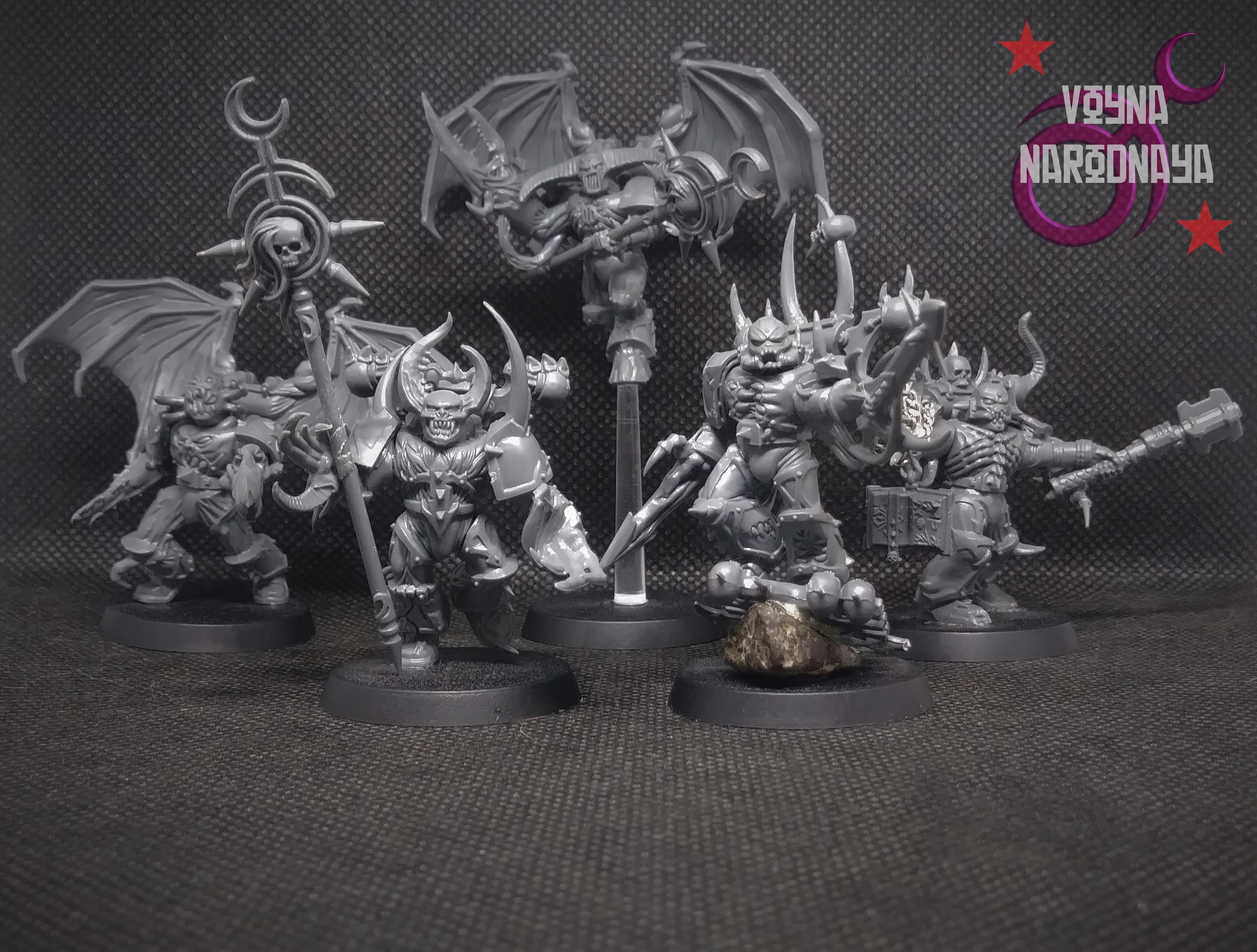Chaos Space Marines, Emperor's Children, Heretic Astartes, Possessed