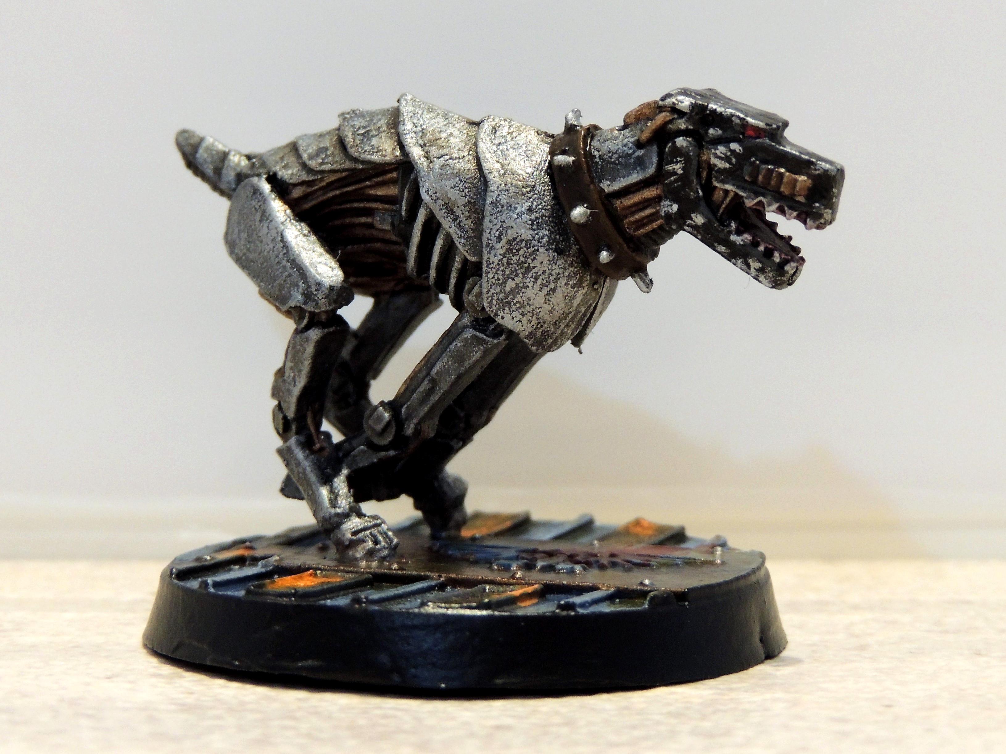 54mm, Adeptus Arbites, Cyber-mastiff, Enforcer, Inquisitor