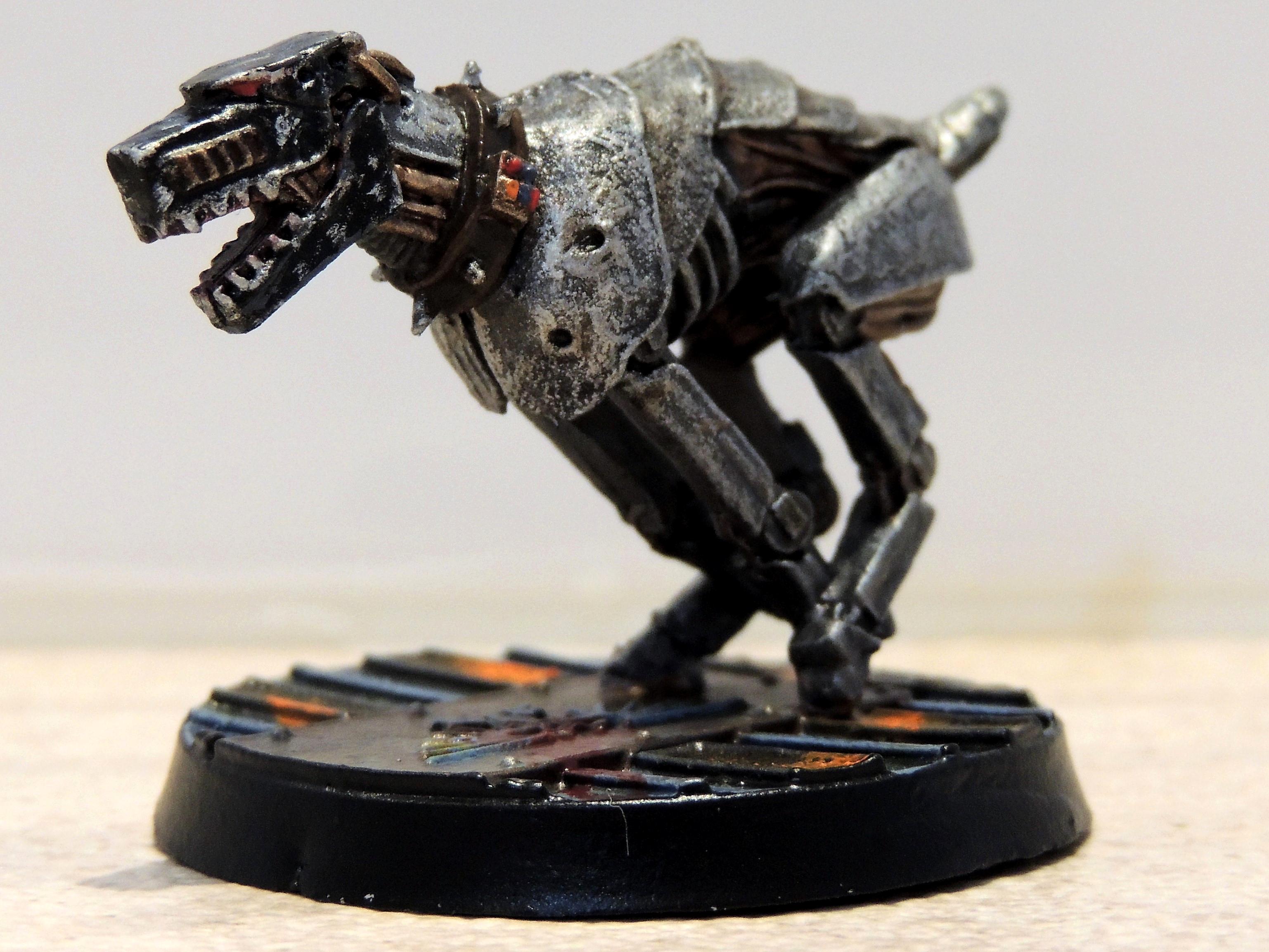 54mm, Adeptus Arbites, Cyber-mastiff, Enforcer, Inquisitor