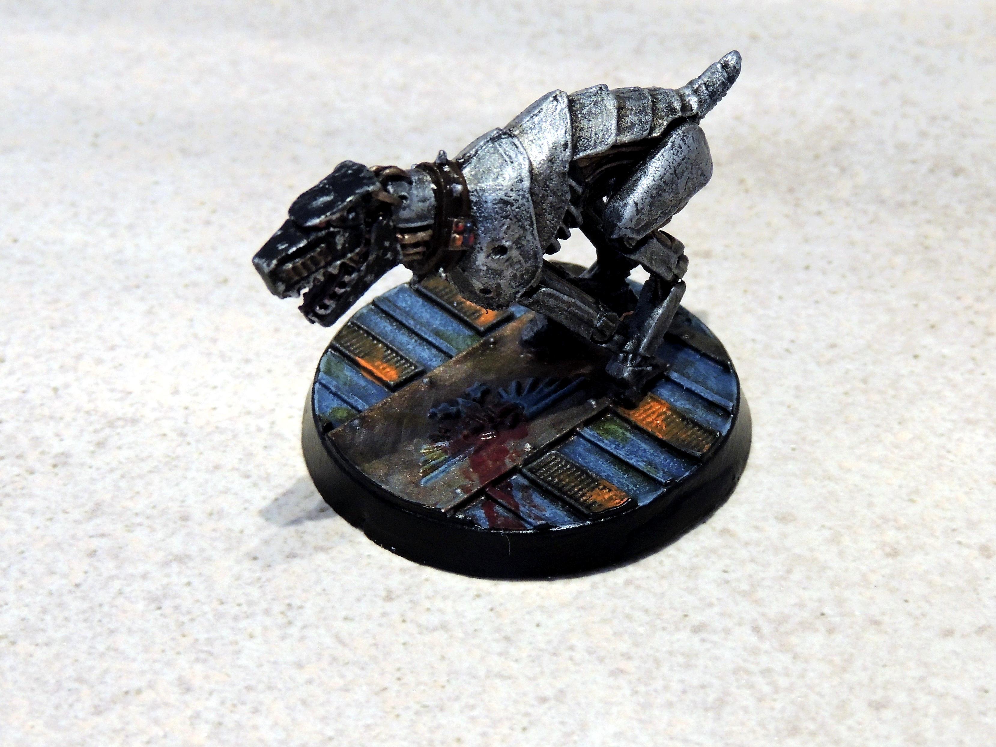 54mm, Adeptus Arbites, Cyber-mastiff, Enforcer, Inquisitor - Cyber ...