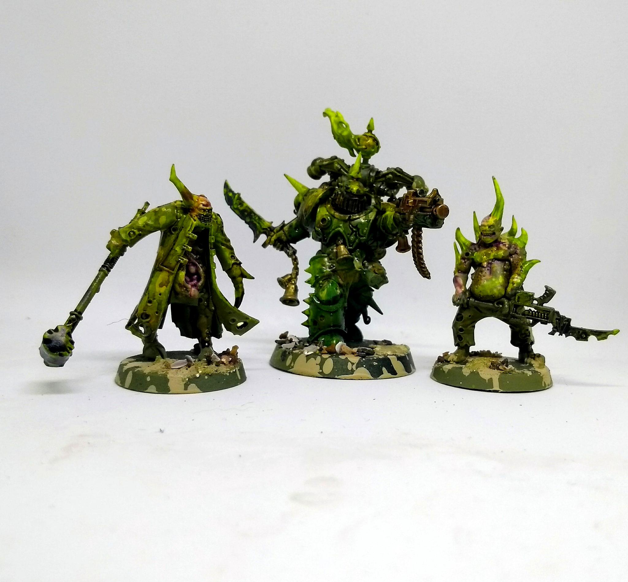Deathguard Kill Team Speedpaint III