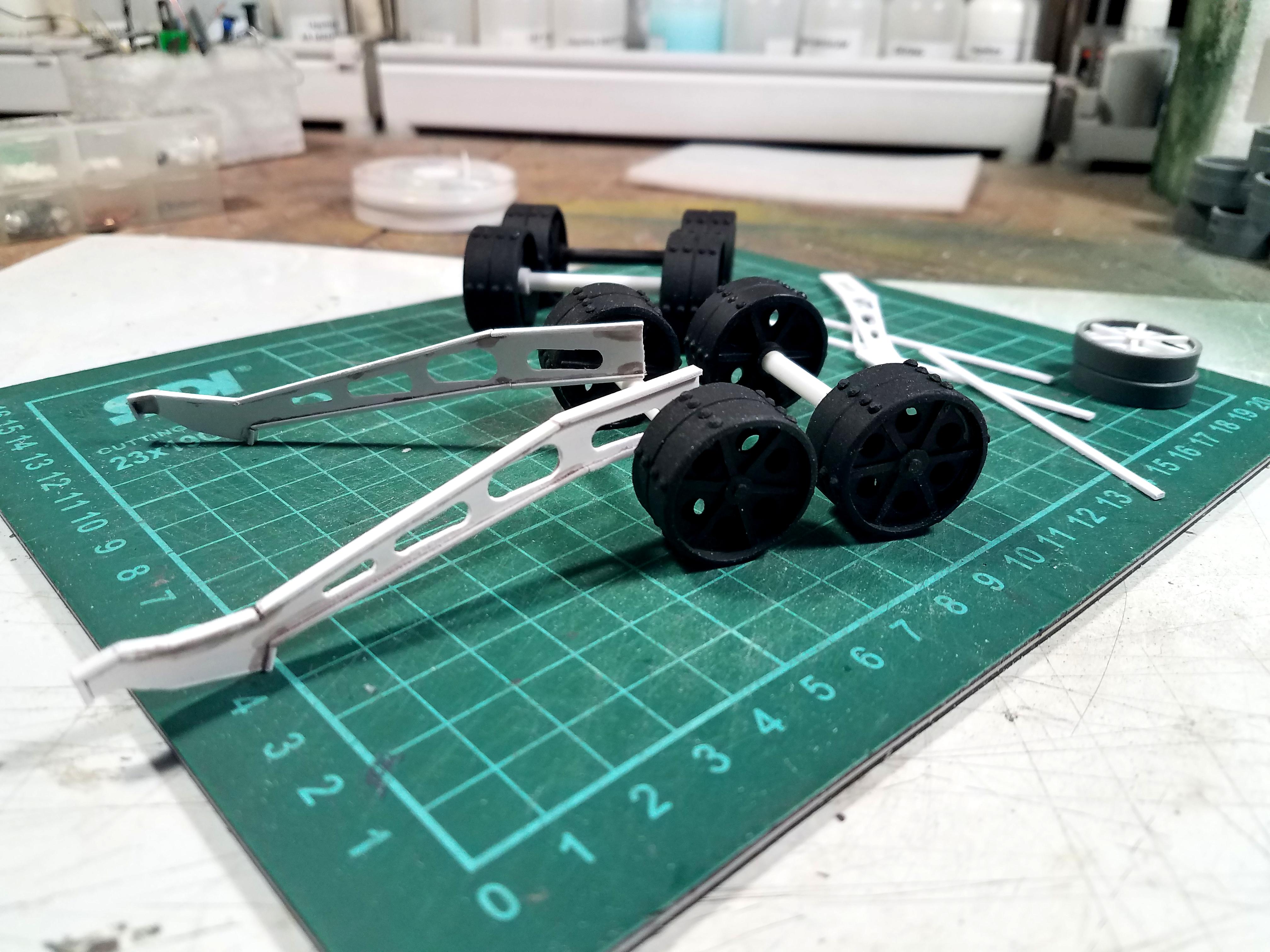 Earthshaker Gun Carriage, Scratch Build, Work In Progress