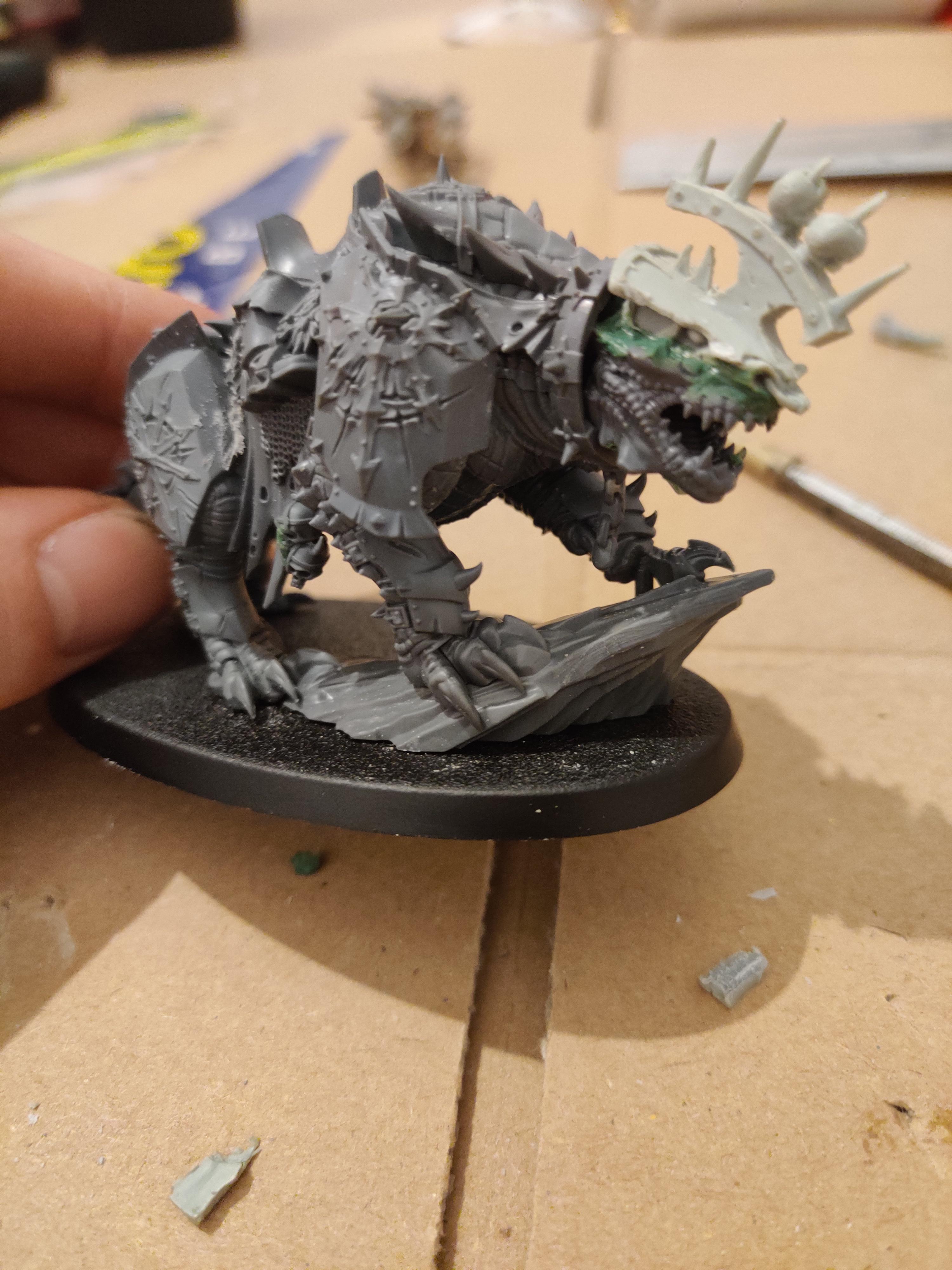 Karkadrak mounted Lord