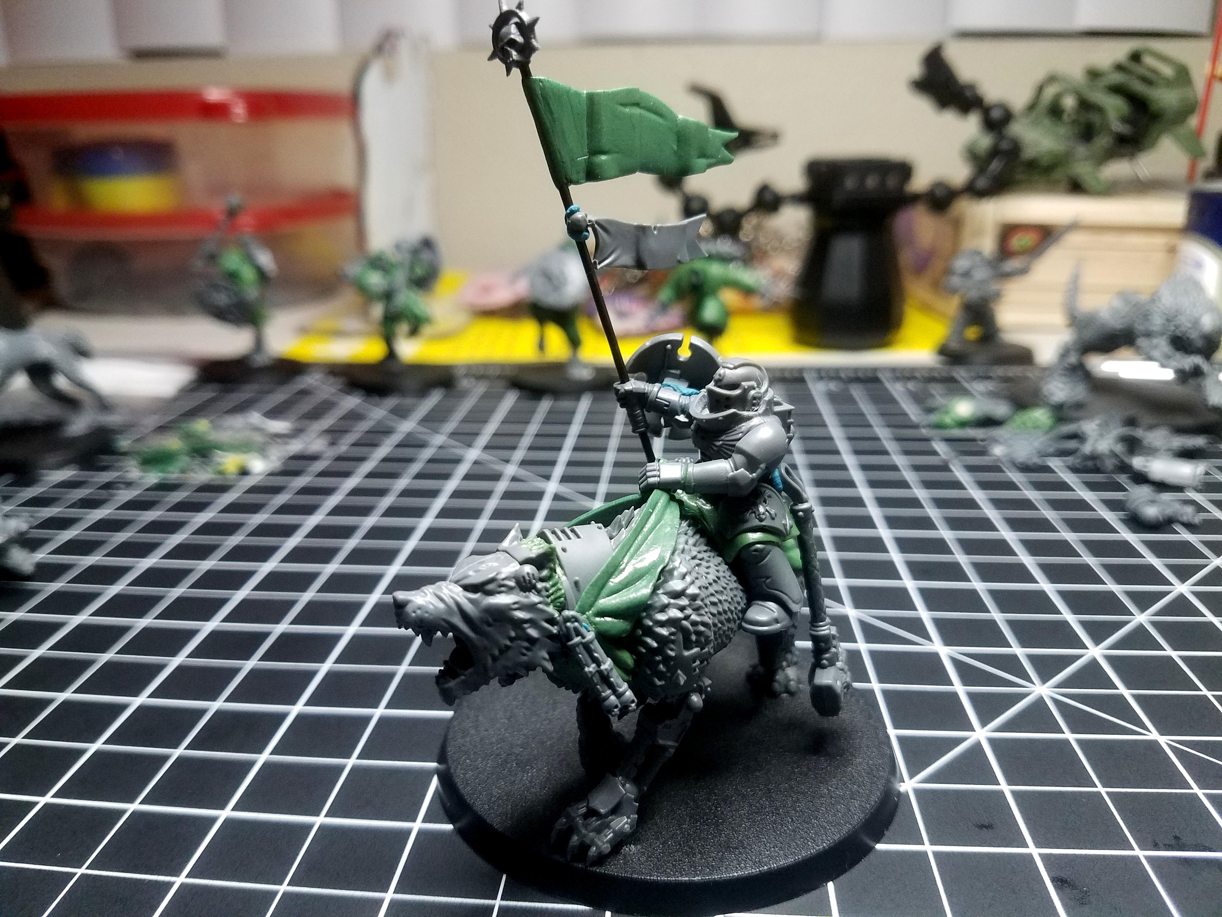 Landsknecht, Space Marines, Space Wolves, Thunder Wolves, Wolves