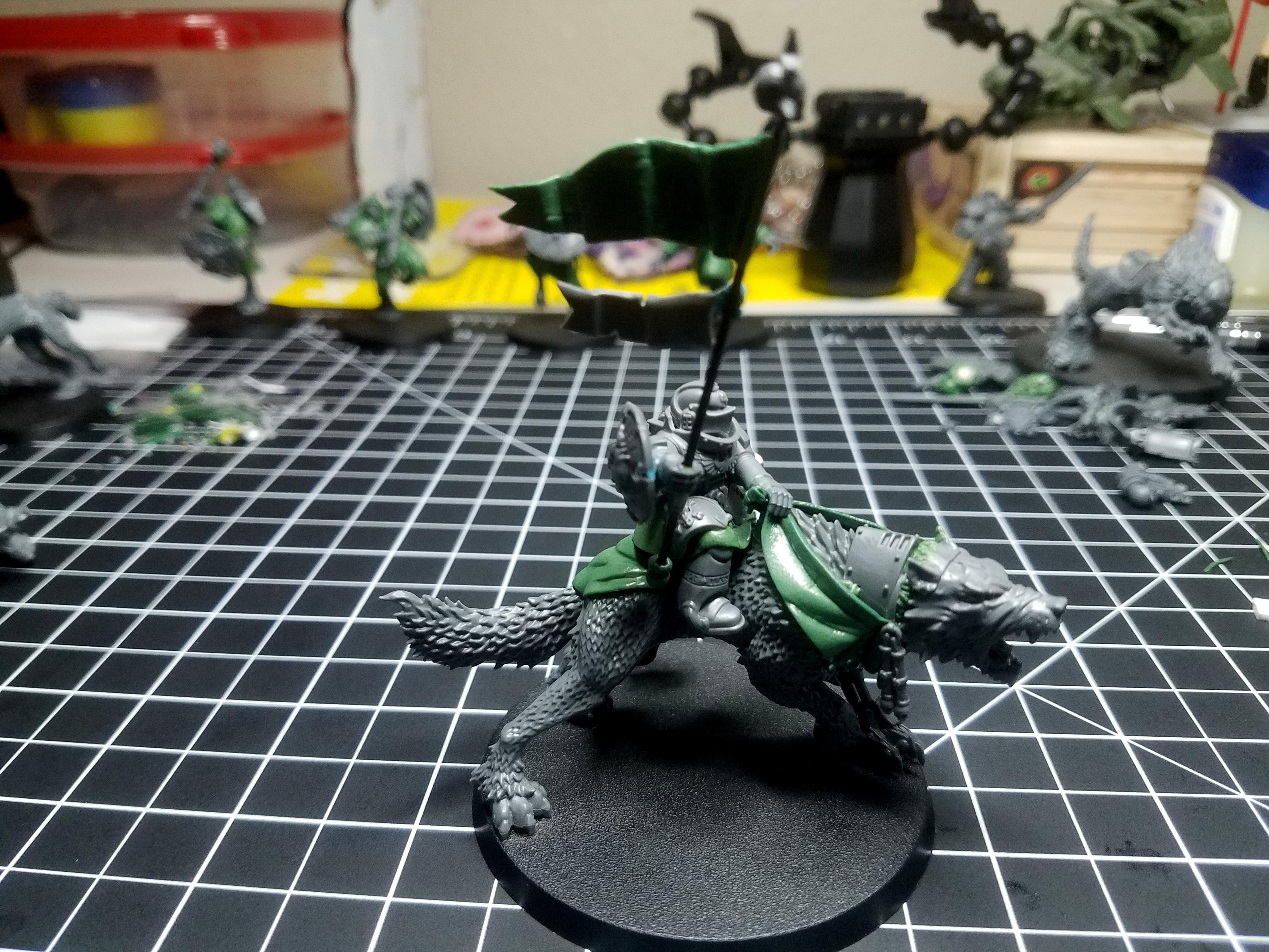 Landsknecht, Space Marines, Space Wolves, Thunder Wolves, Wolves