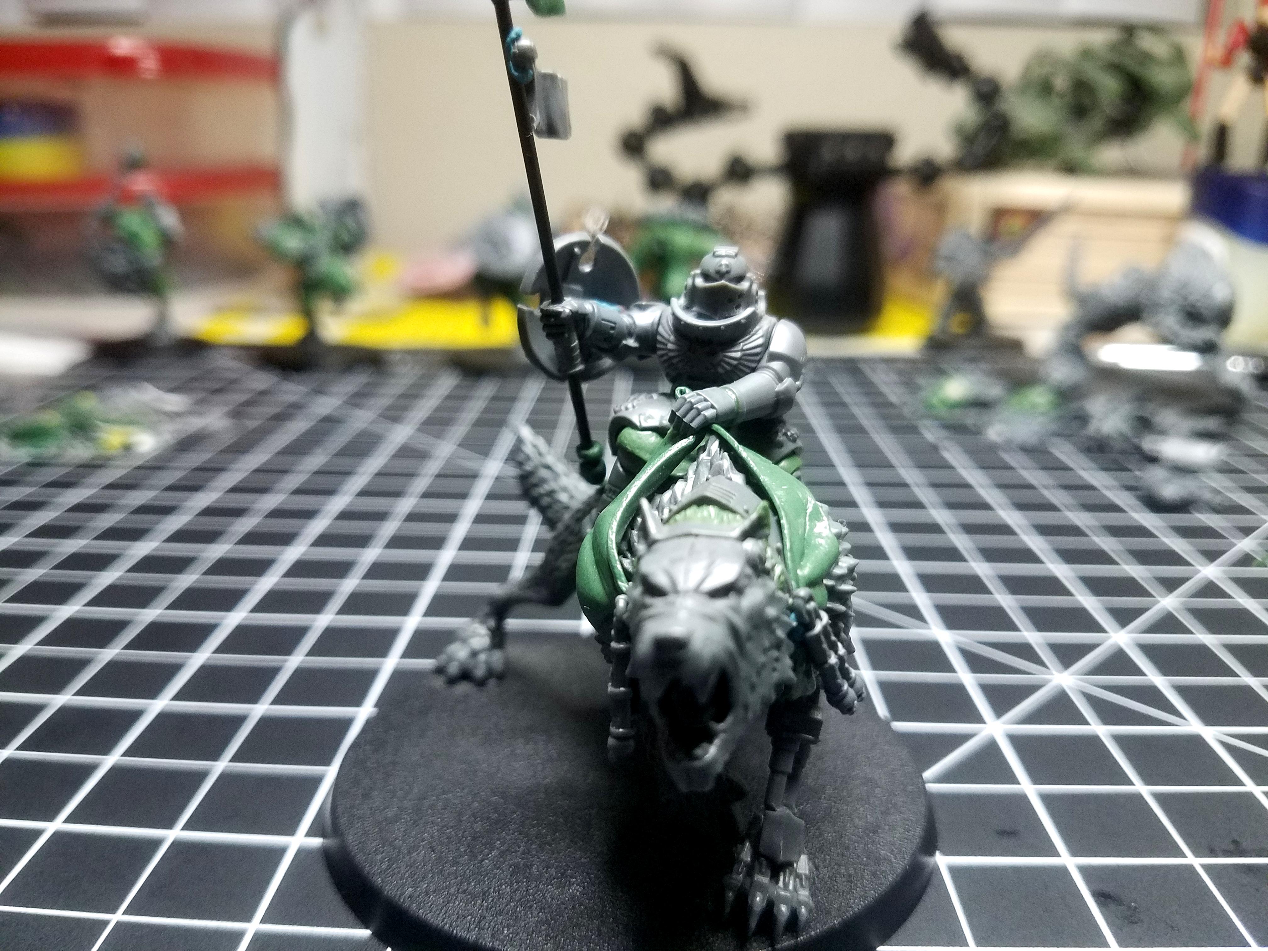 Landsknecht, Space Marines, Space Wolves, Thunder Wolves, Wolves